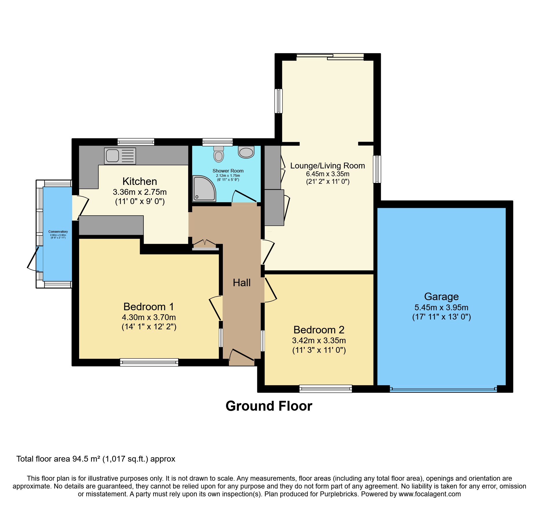 40, Queens Road, Bristol floorplan