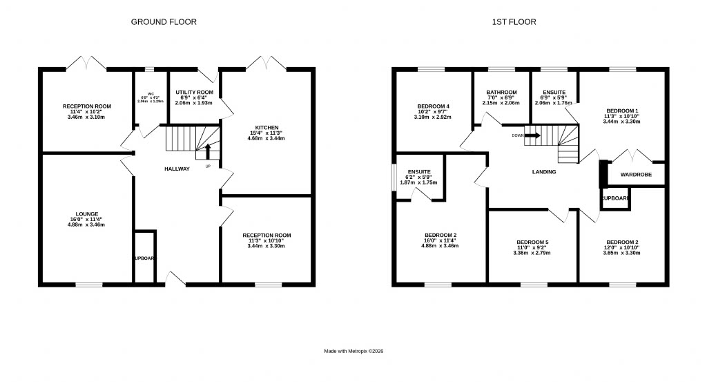 1, Brotherton Glade, West Lothian floorplan