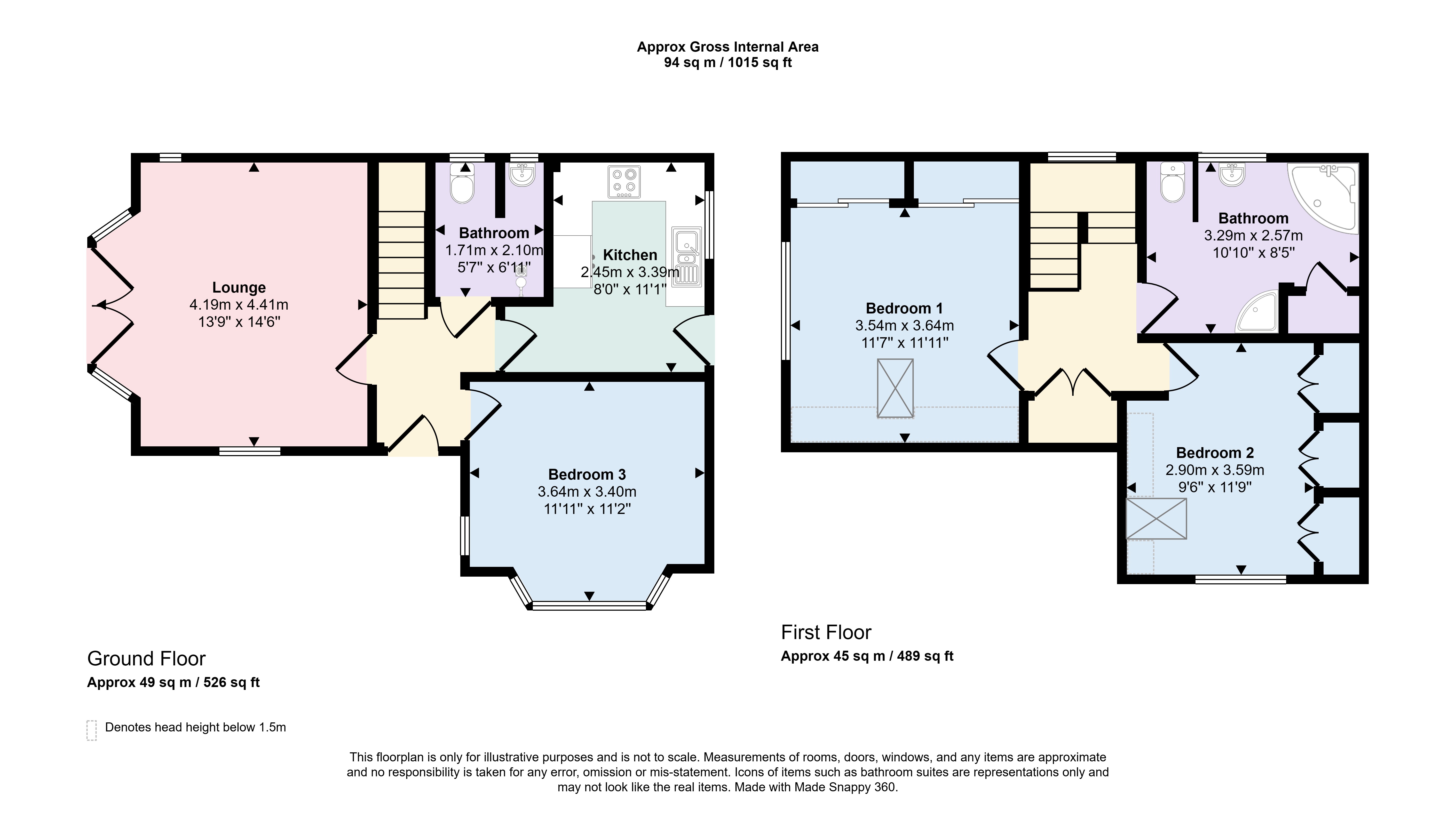 5, Glen Road, Poole floorplan