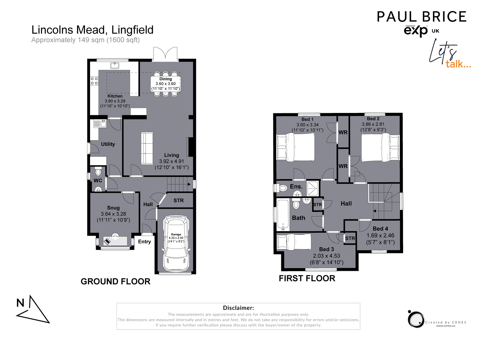 53, Lincolns Mead, Lingfield floorplan
