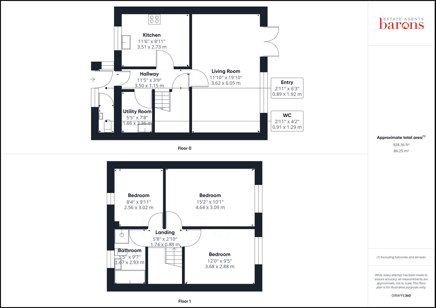 Falkland Road, Basingstoke RG24, 3 bedroom end terrace house for sale