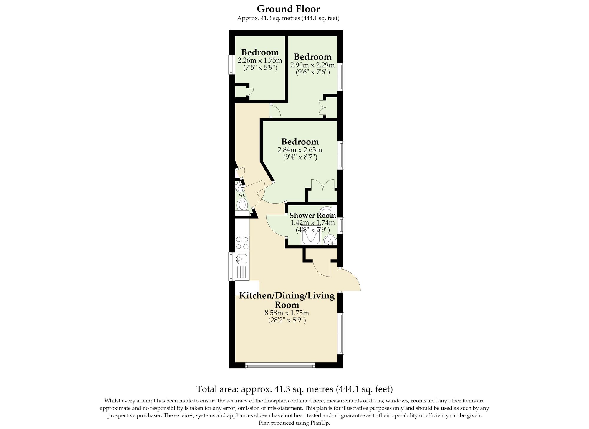 Atlas Mooring, Coast Road, Lowestoft floorplan