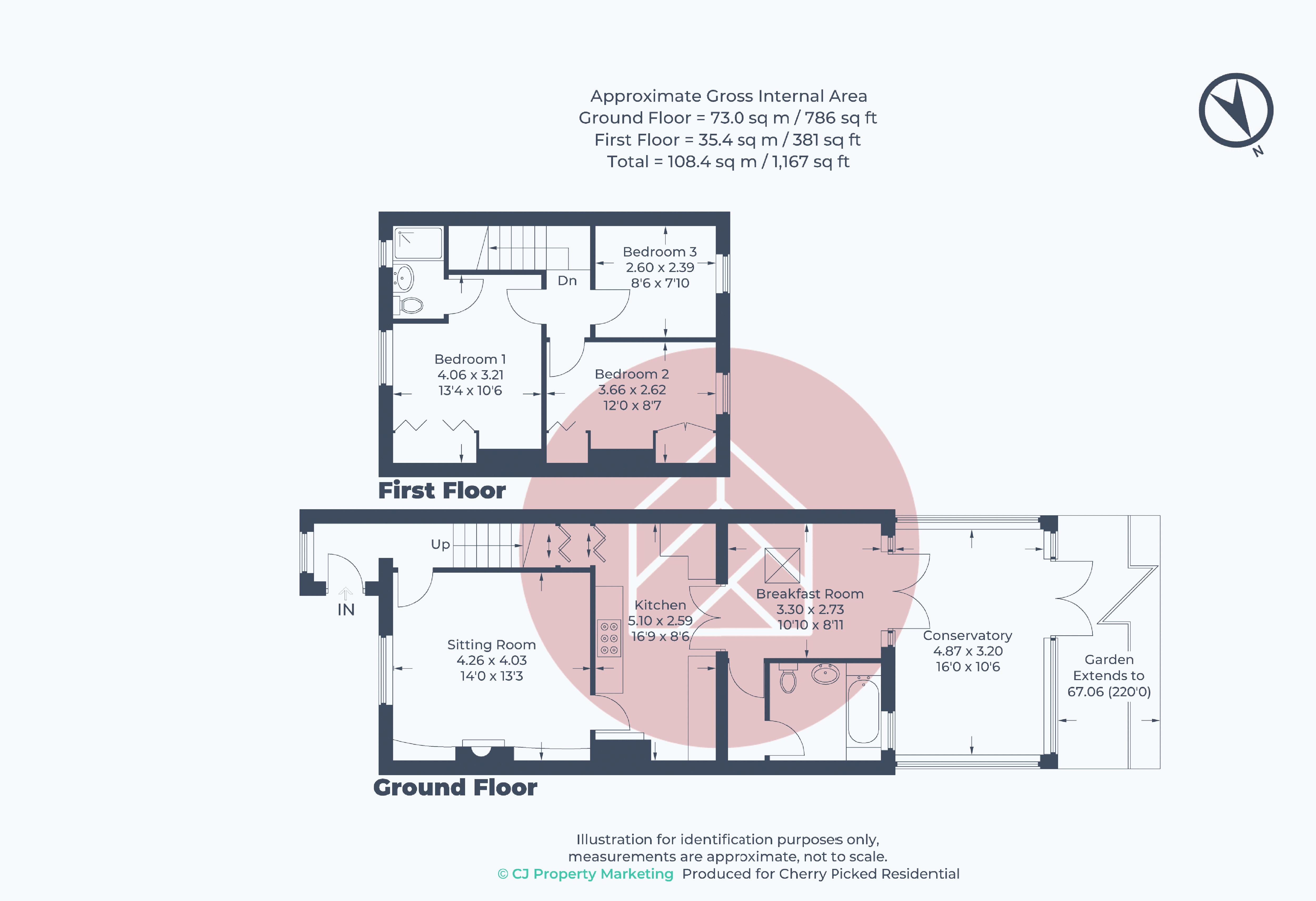 2, Main Road, Abingdon floorplan