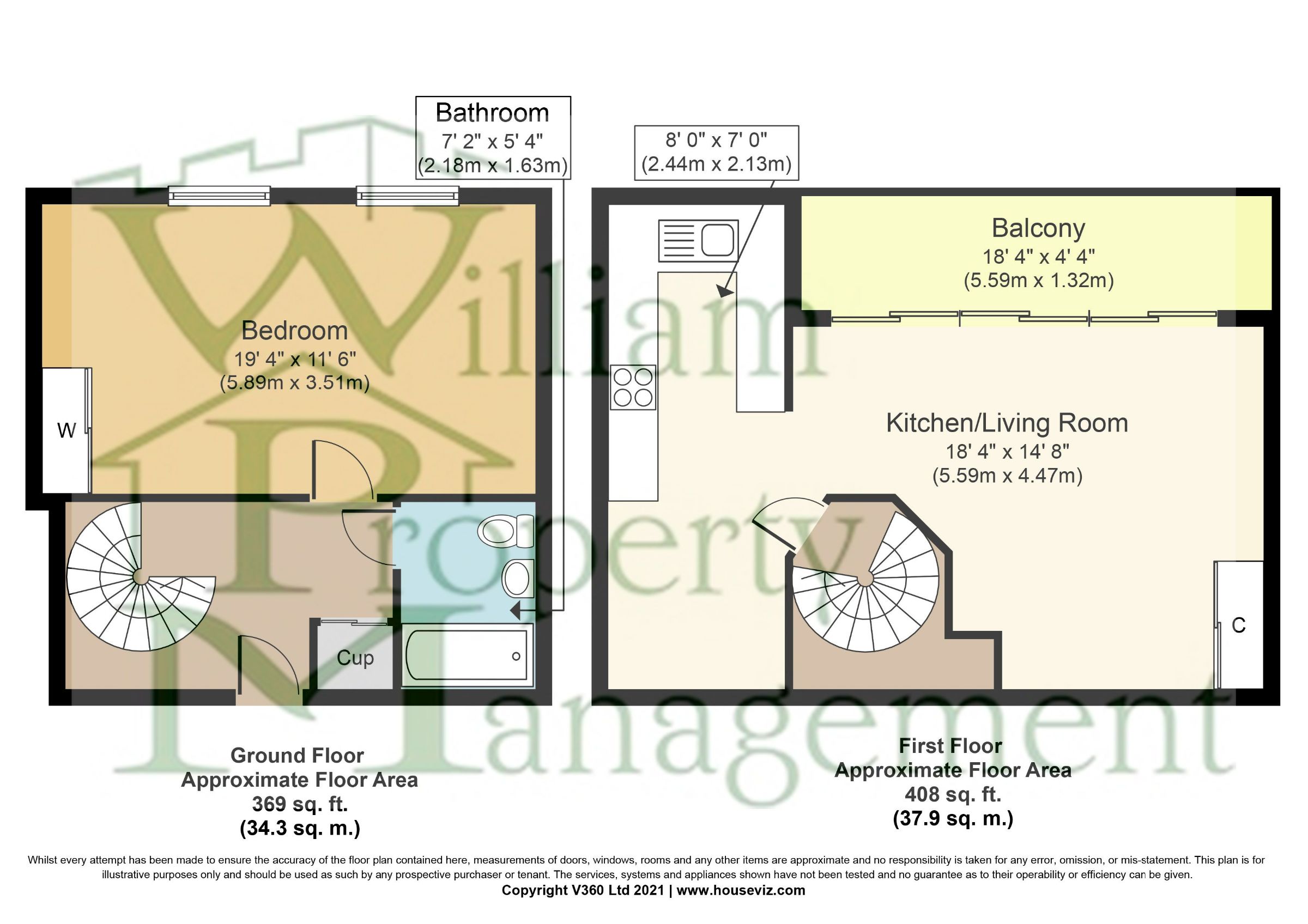 3 The Tunhouse, Faversham floorplan