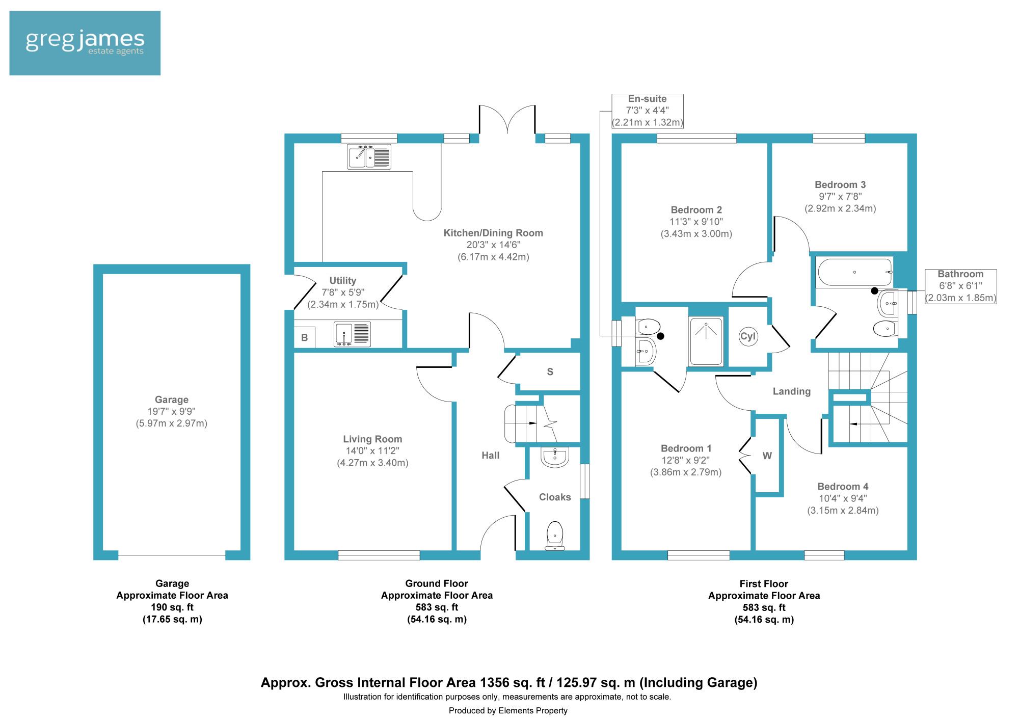 6, Rhine Way, Aldershot floorplan