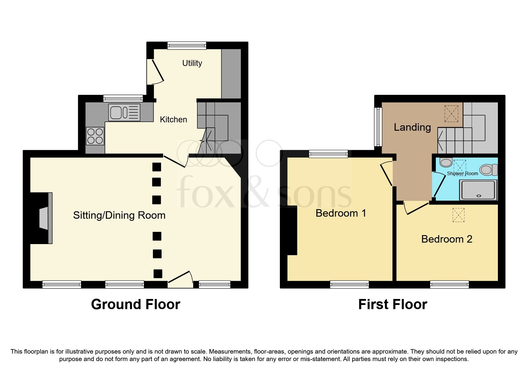 1, Chapel Row, MINEHEAD floorplan