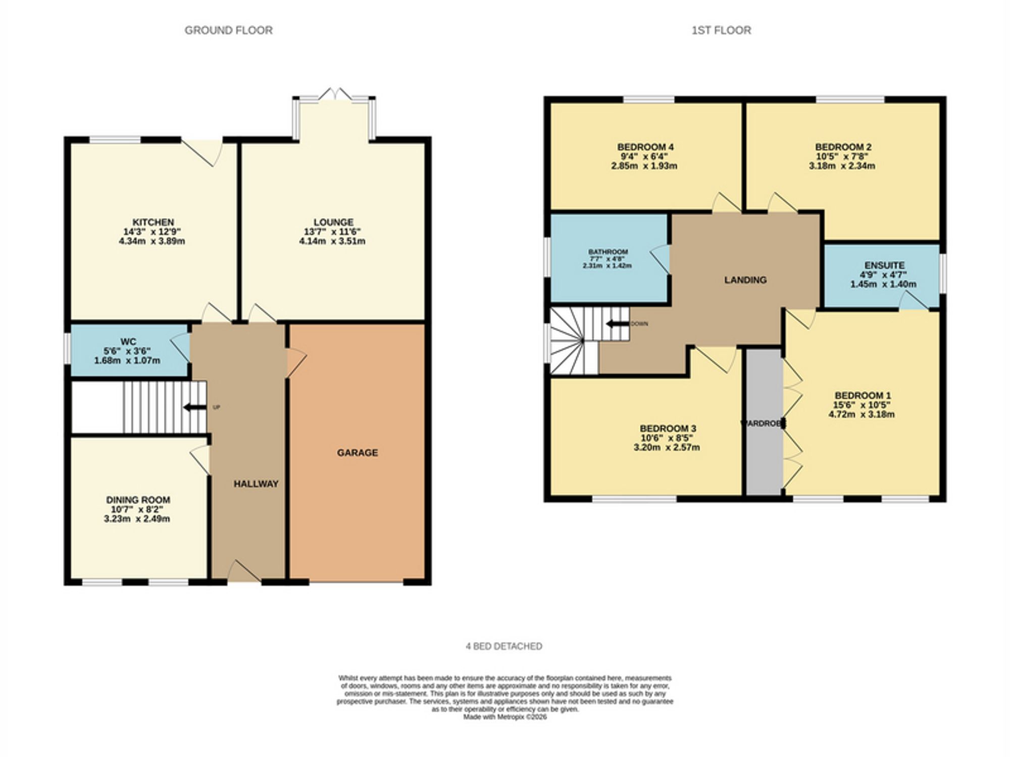 48 Cobblestone Drive, Mansfield floorplan