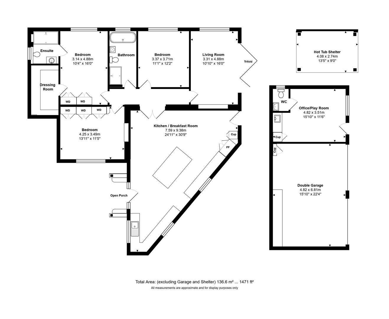 121, Lower Weybourne Lane, Farnham floorplan