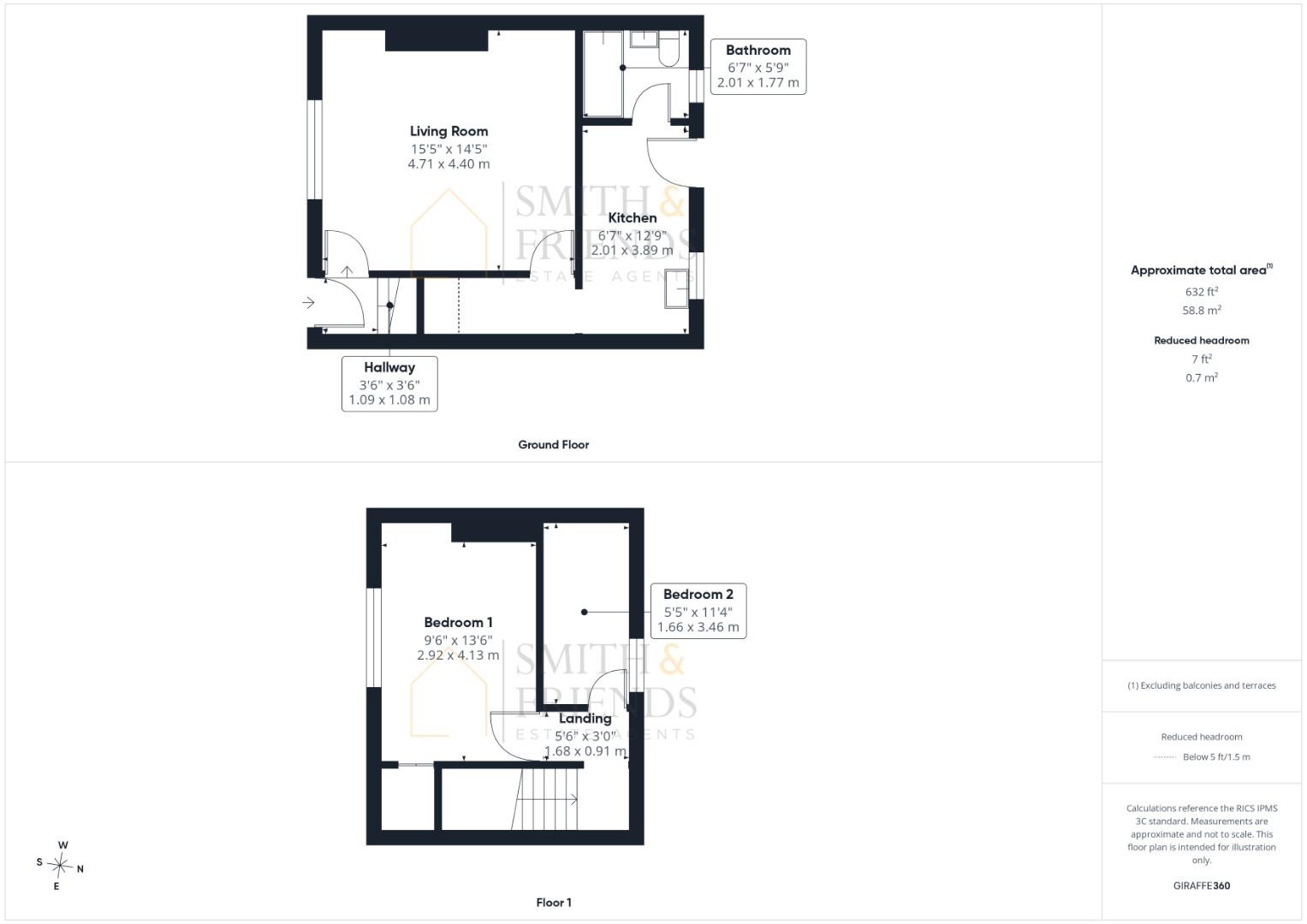 24, Killinghall Row, Darlington floorplan