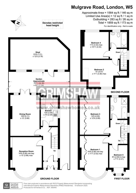 Mulgrave Road, Greystoke Park Estate, Ealing, London W5, 5 bedroom