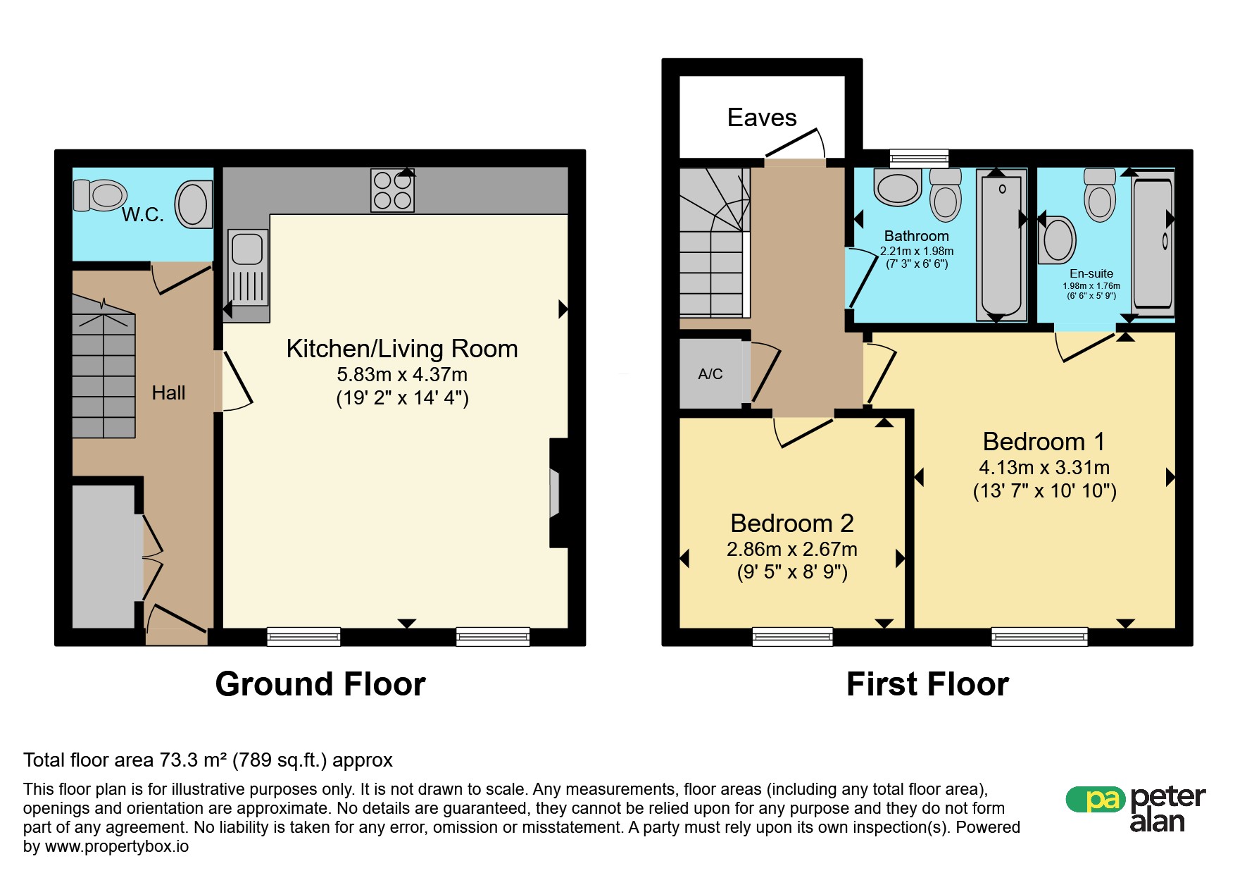 29, Rowan Way, Pontypool floorplan