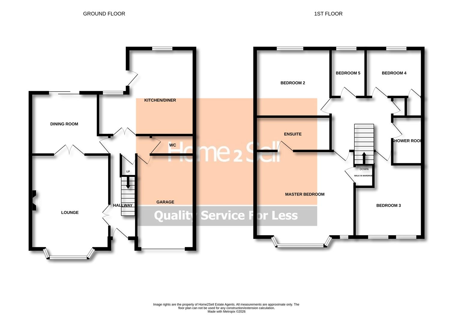 9, Pilsley Close, Belper floorplan