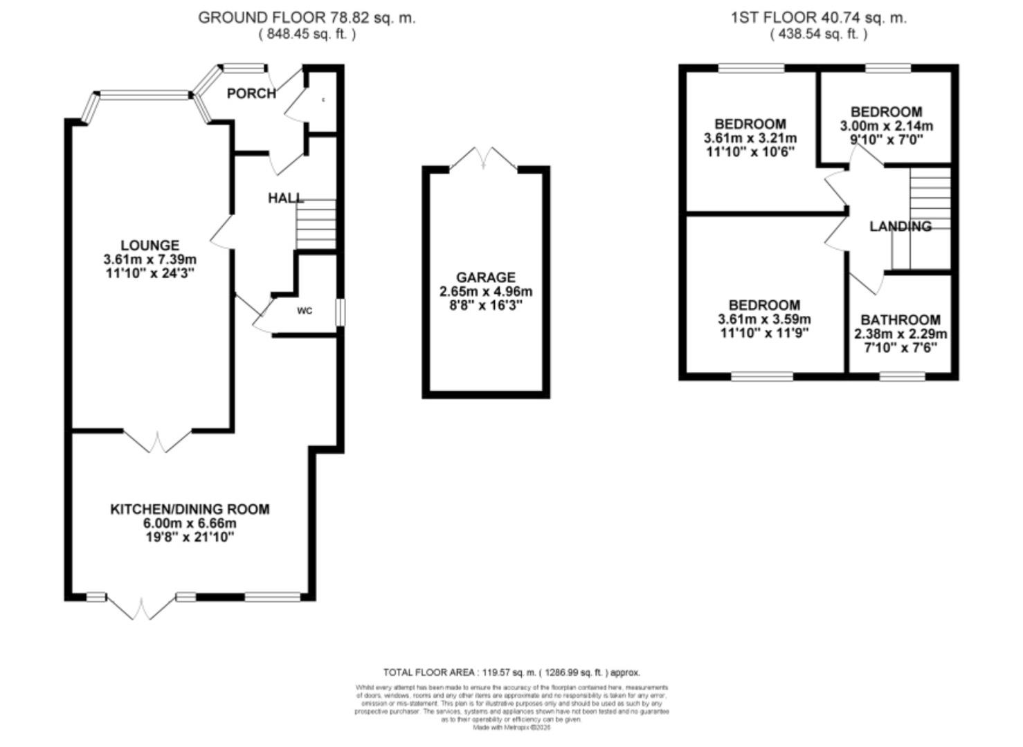 76, Edgemoor Drive, Liverpool floorplan