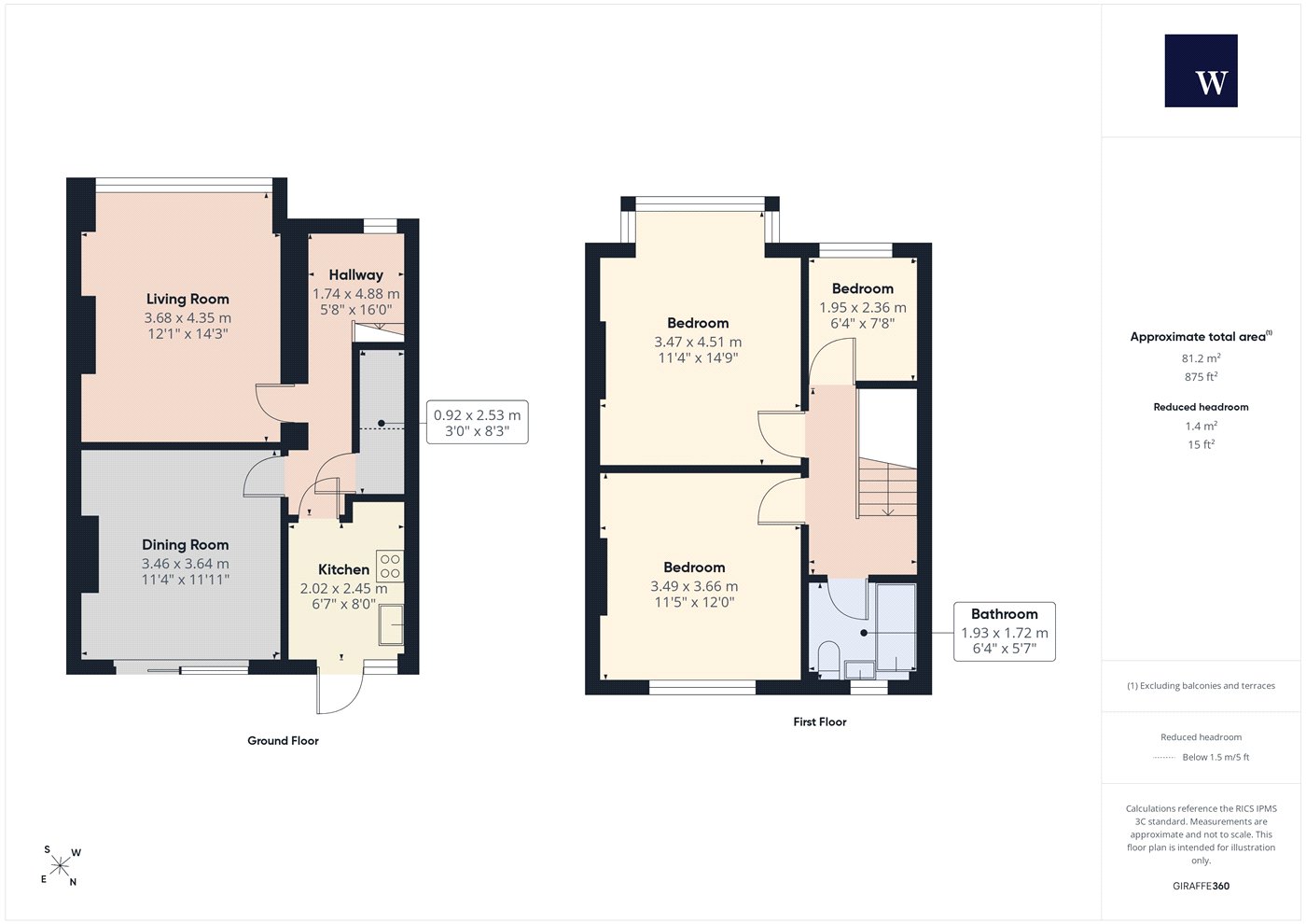 22, Meadfoot Road, London floorplan