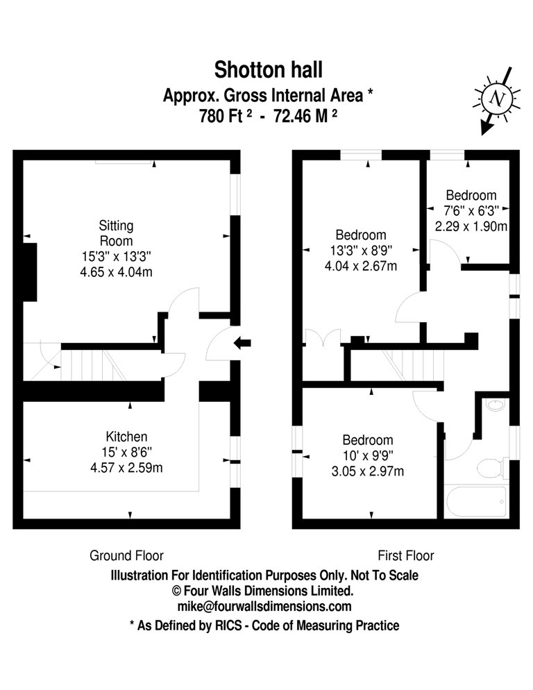 3 Bedrooms Terraced house to rent in Shotton Hall, Harmer Hill, Shropshire SY4