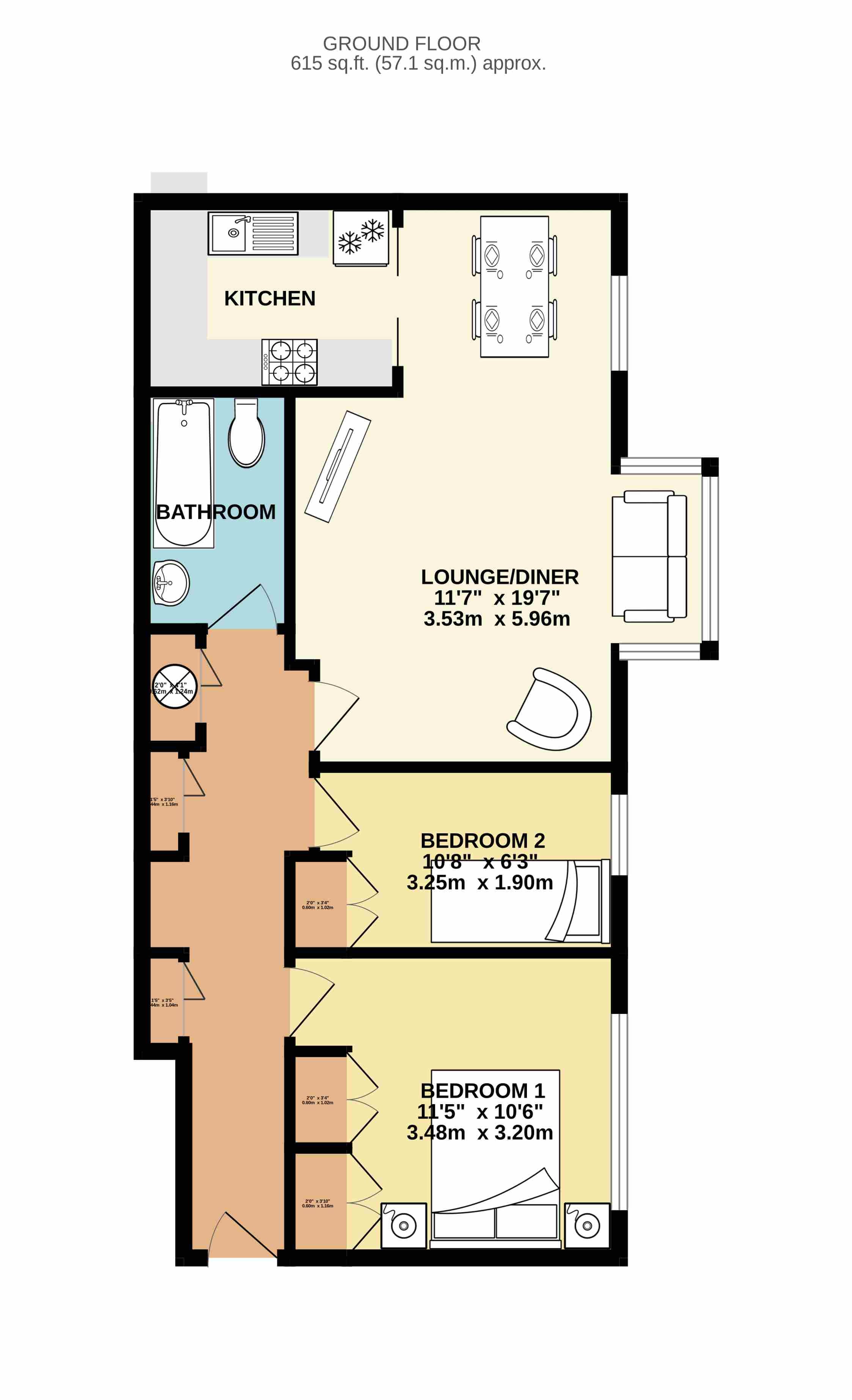 142, Southfield Park, Oxford floorplan