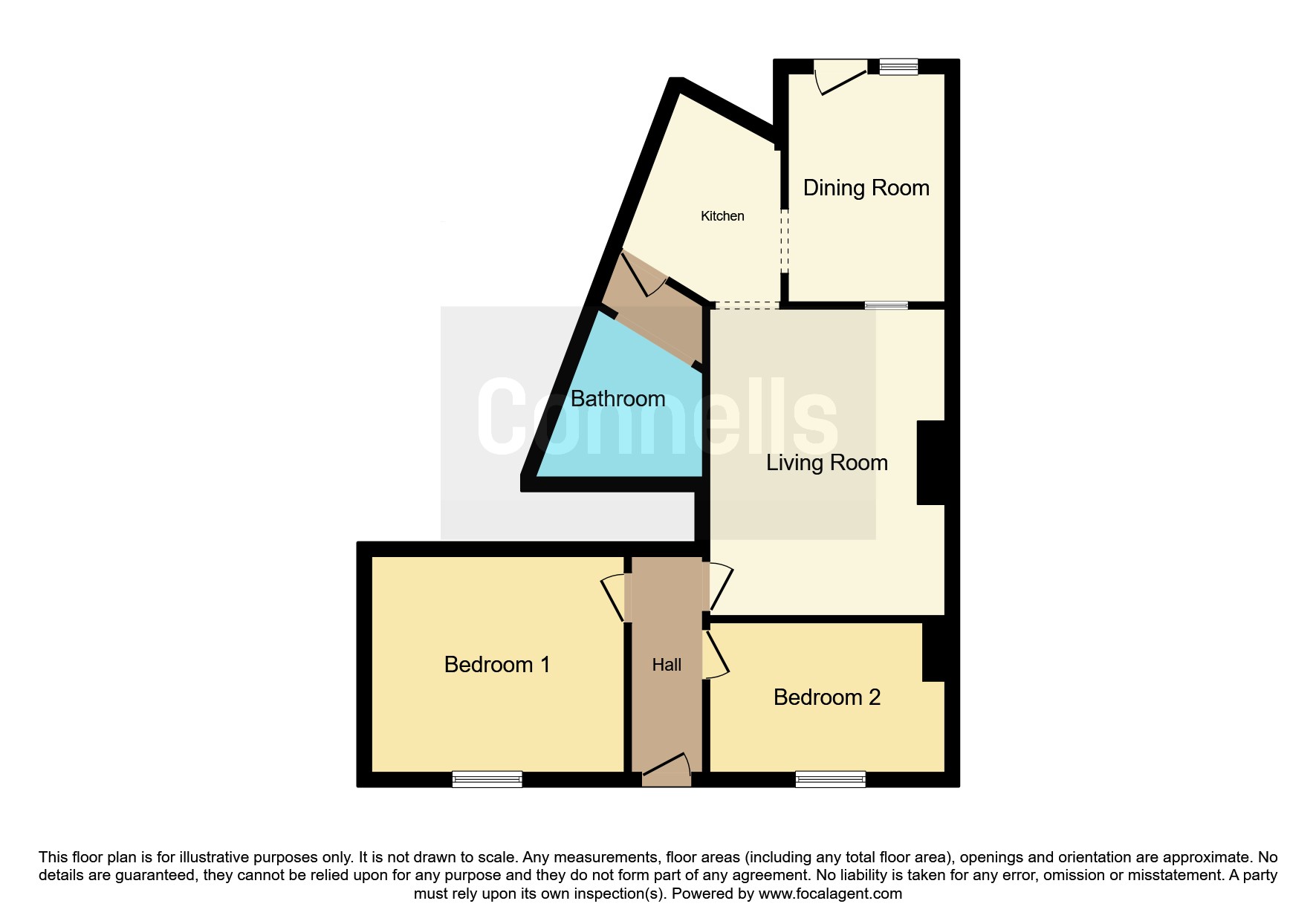 23, Beaufort Road, Exeter floorplan