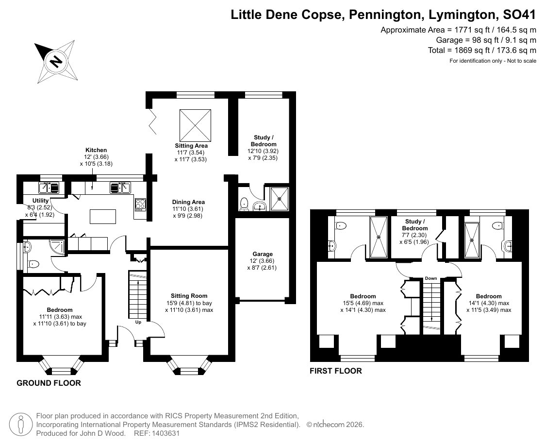 2,, Little Dene Copse, Lymington floorplan