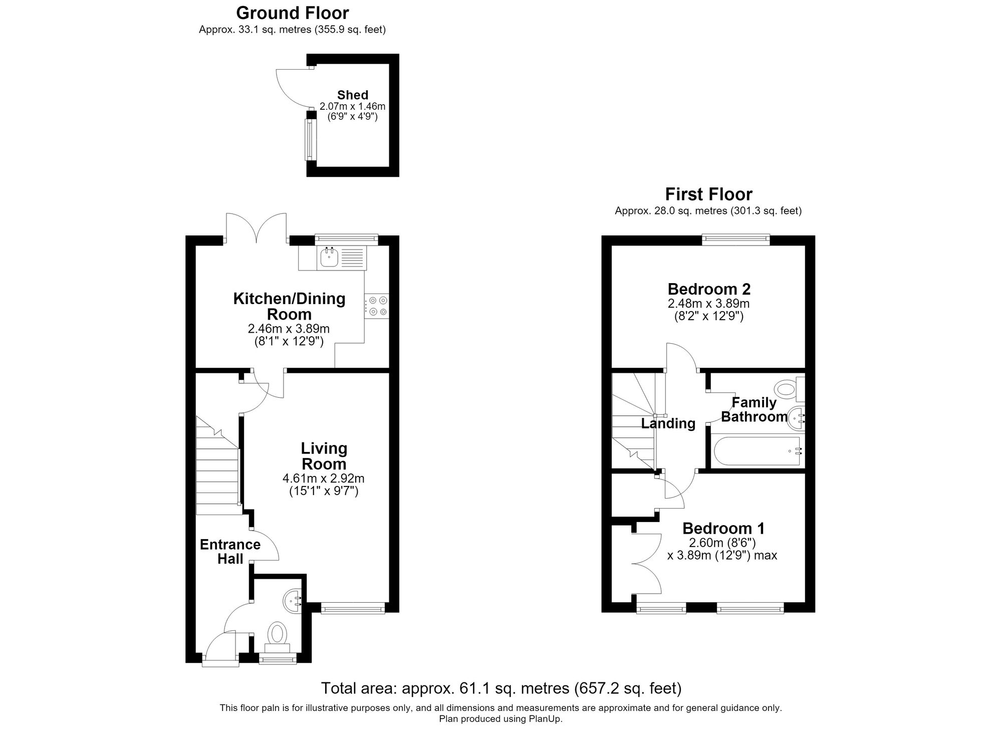 15 Dakota Drive, Wantage floorplan