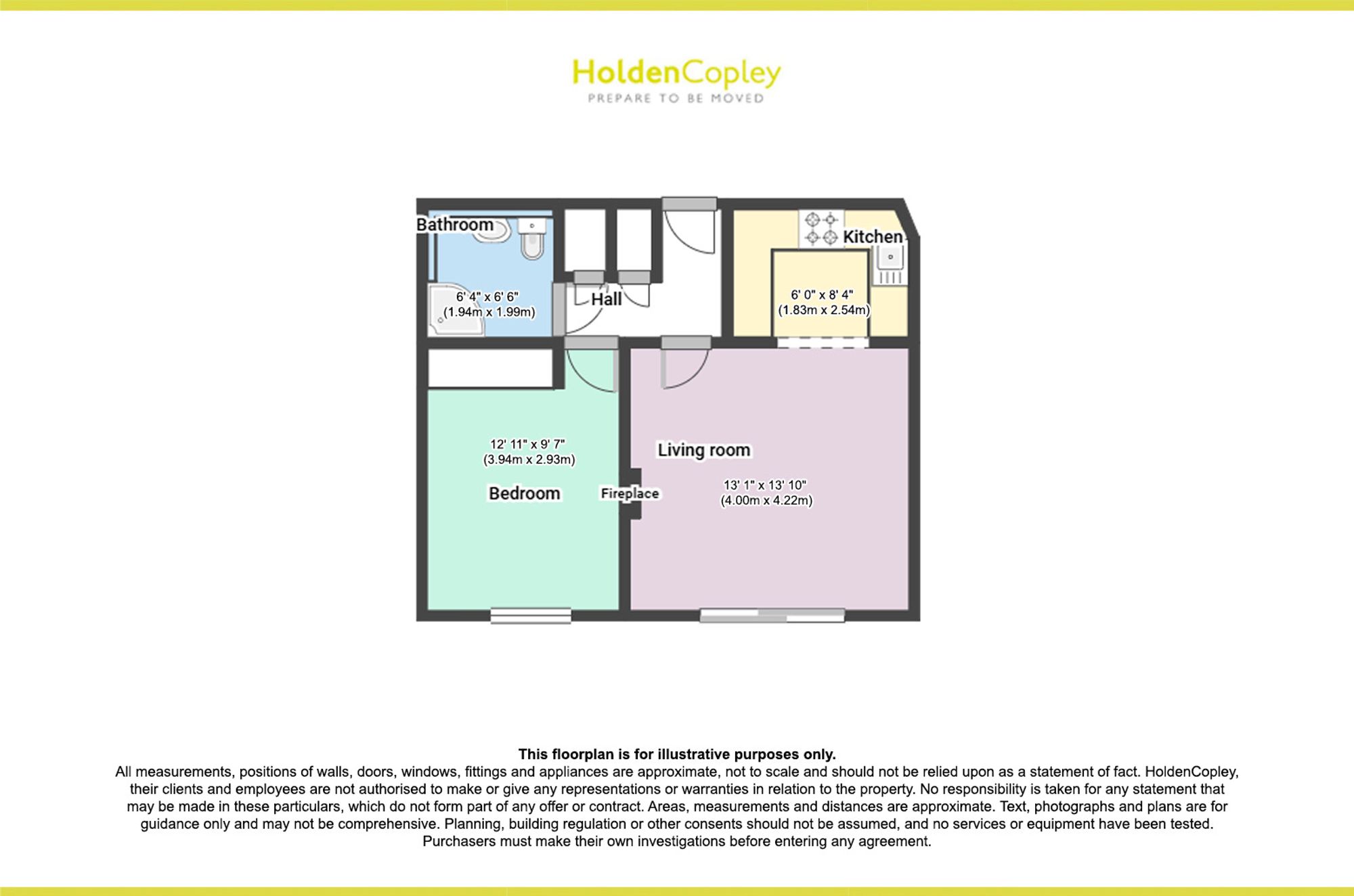 48 Marlborough Court, Nottingham floorplan