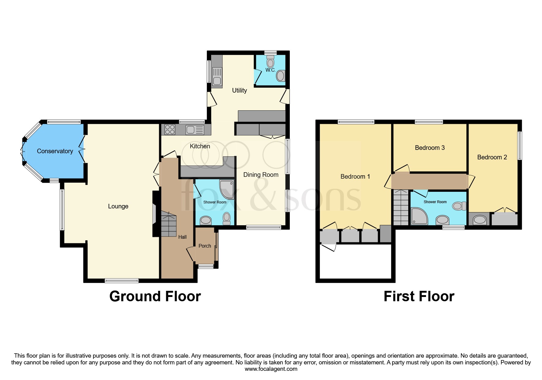 The White House, Whitegate Road, Minehead floorplan
