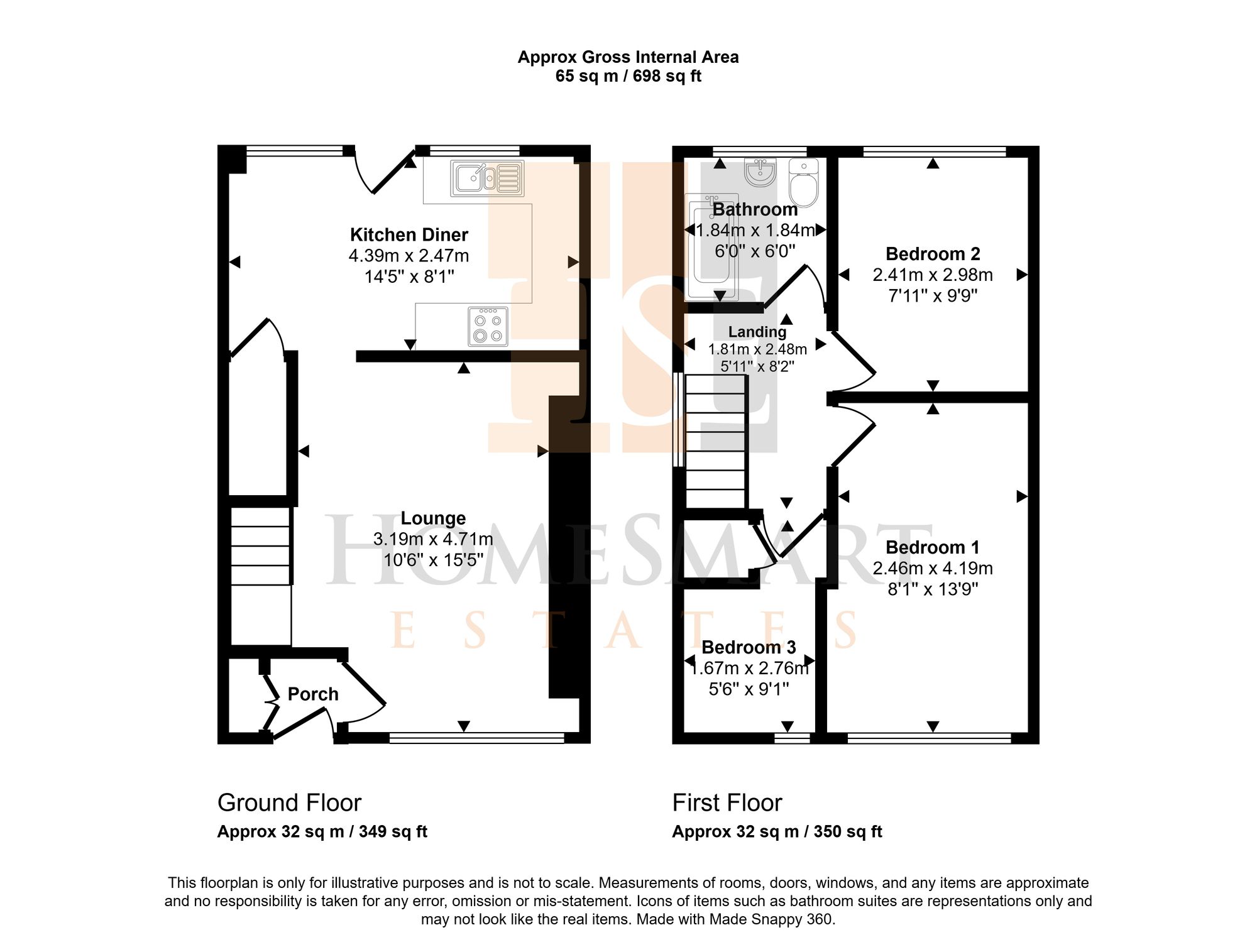4 Cheltenham Crescent, Runcorn floorplan