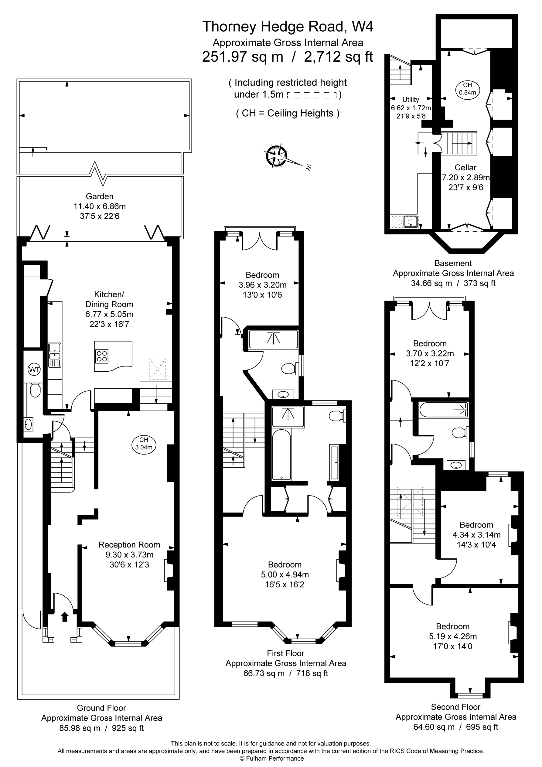 Thorney Hedge Road, Chiswick, London W4, 5 bedroom semidetached house