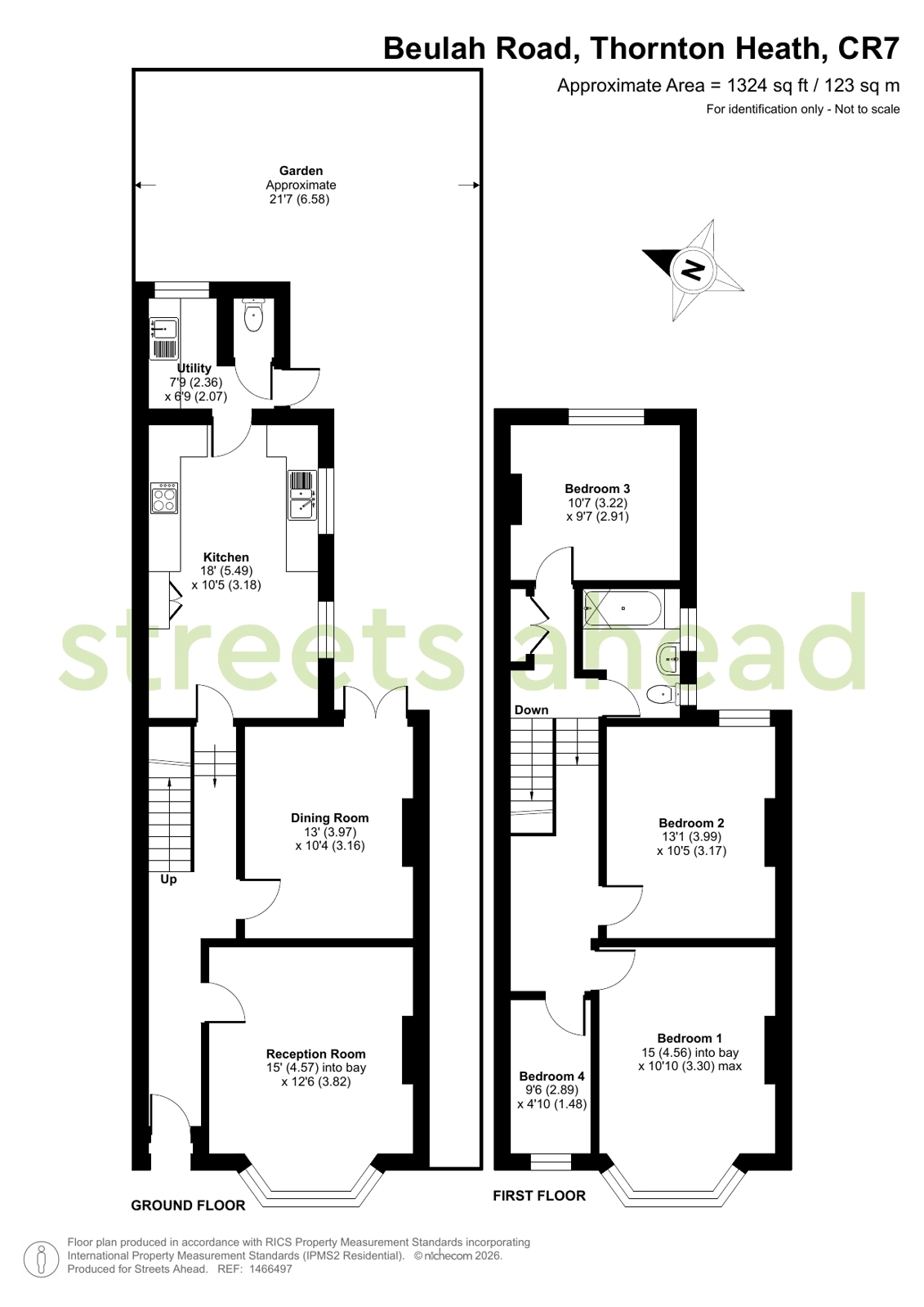 45, Beulah Road, Thornton Heath floorplan