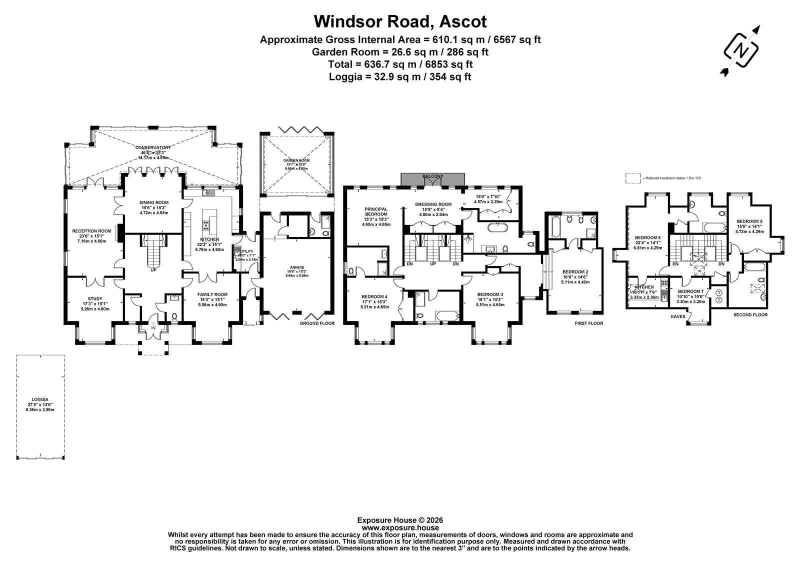 Tree Tops,, Windsor Road, Berkshire floorplan