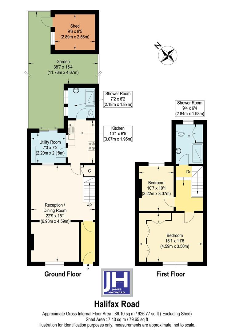 38, Halifax Road, Enfield floorplan