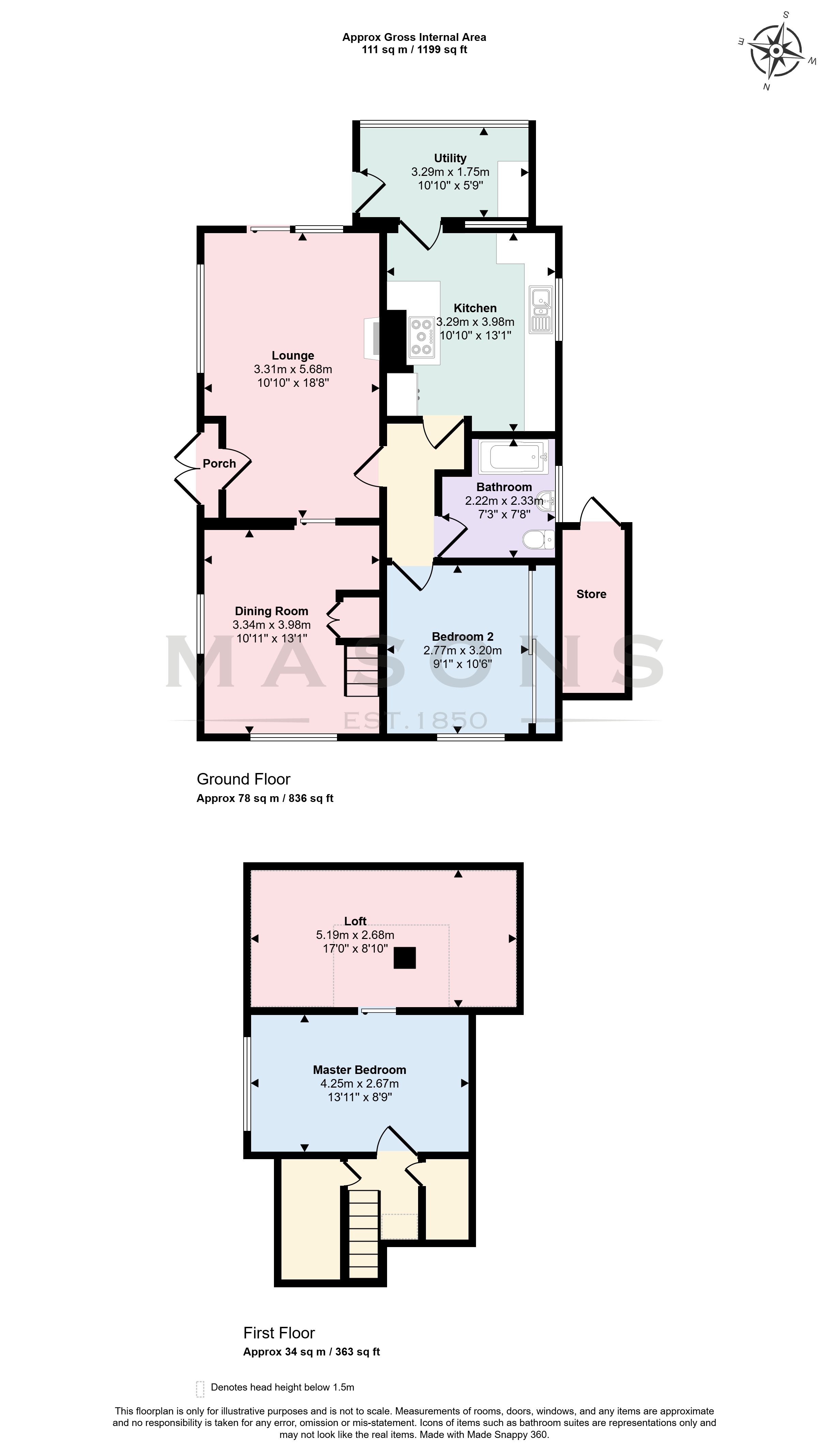 19a, St. Michaels Road, Louth floorplan