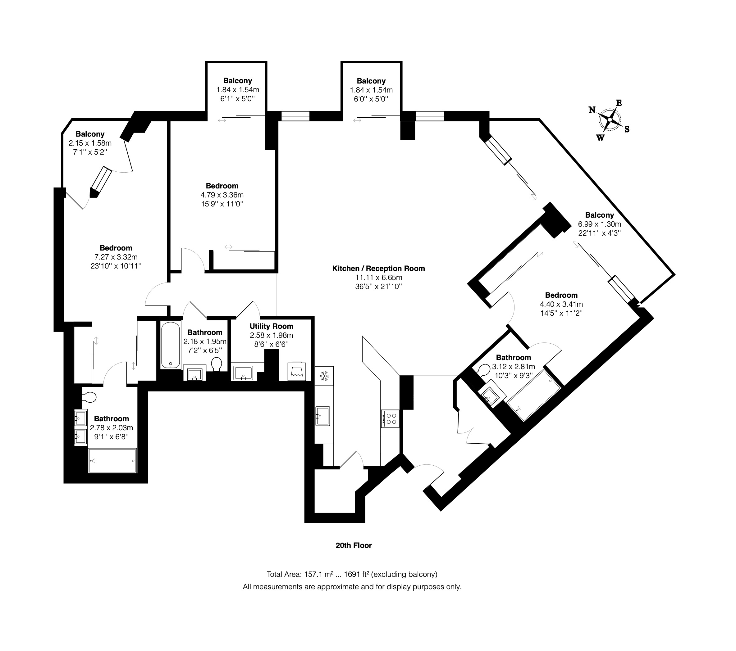 2006 PREM,, The Stage, London floorplan