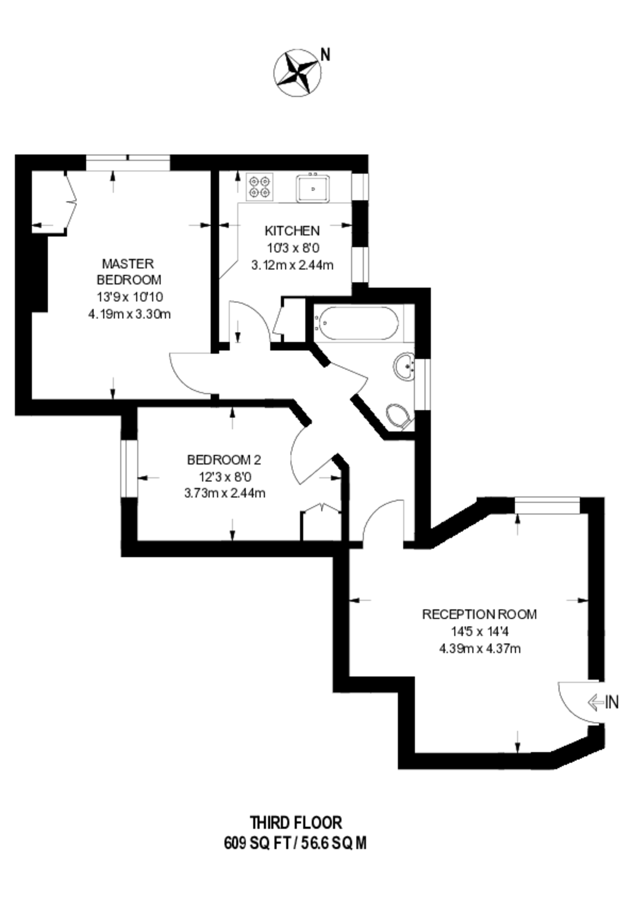 Sutton Lane North, Chiswick floorplan