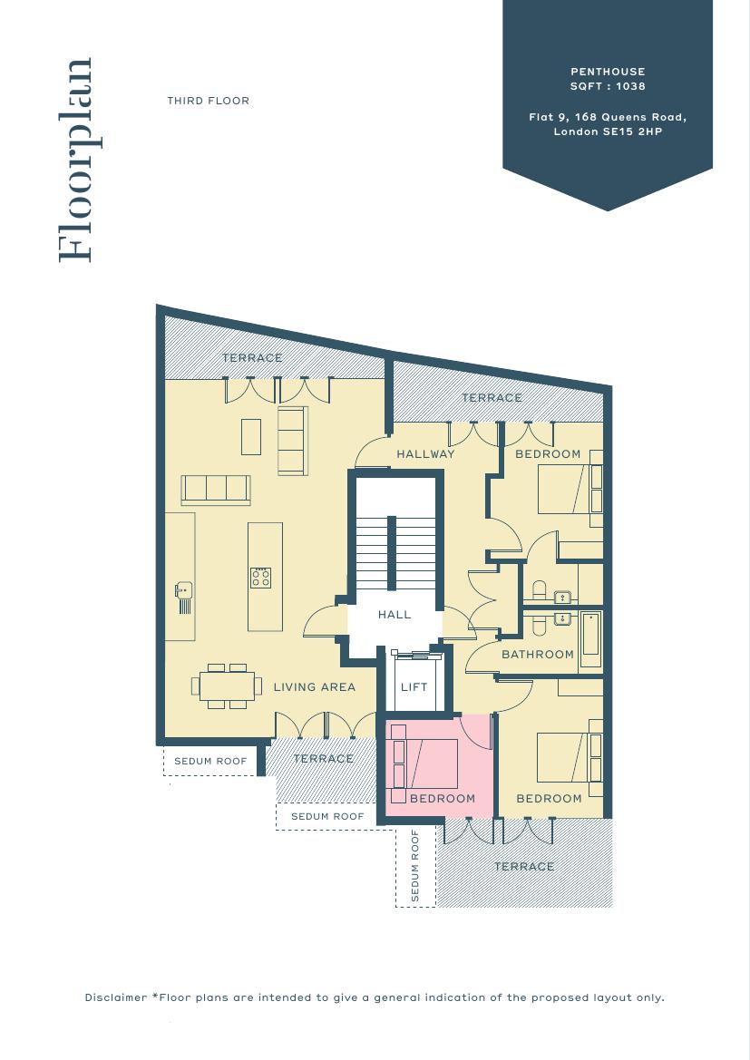 3 Bedrooms Flat for sale in Flat 9, 168 Queens Road, Peckham, London SE15