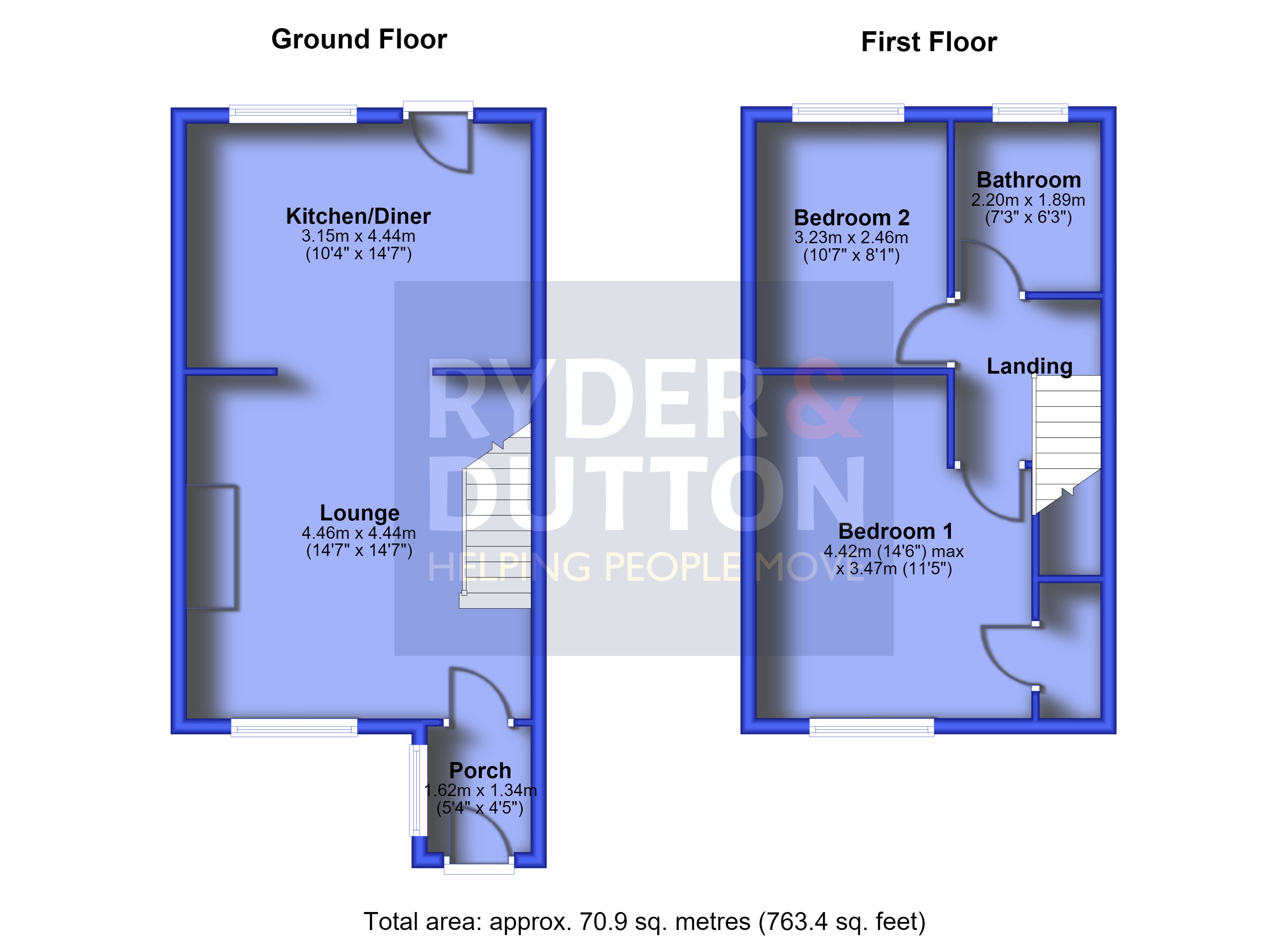 171, Huddersfield Road, Rochdale floorplan