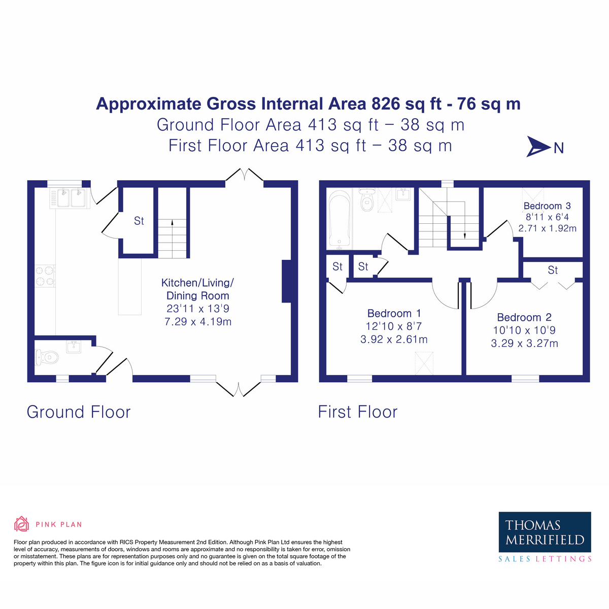 4 Timsbury Court, Steventon, Abingdon floorplan