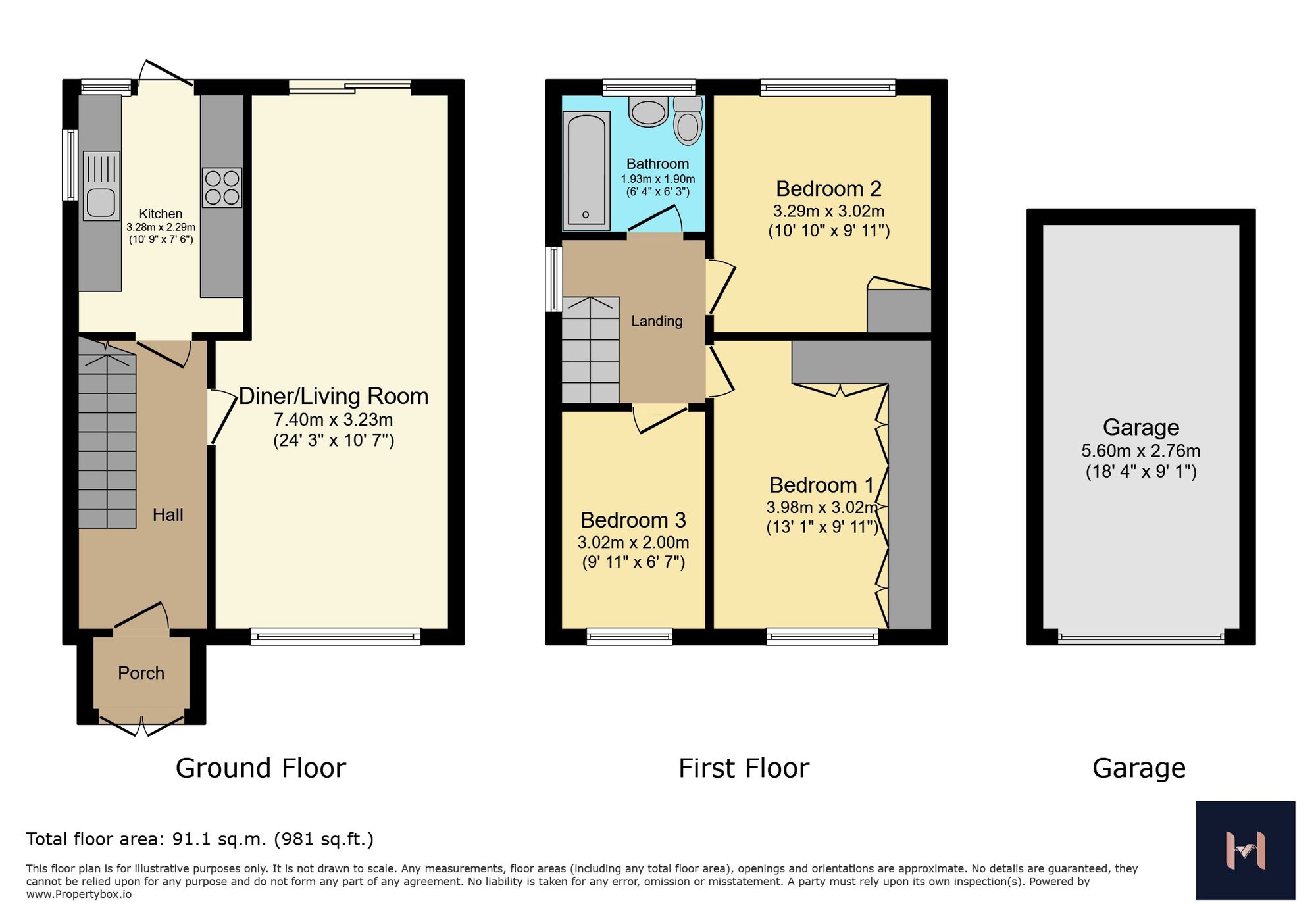20 The Bridle, Leicester floorplan