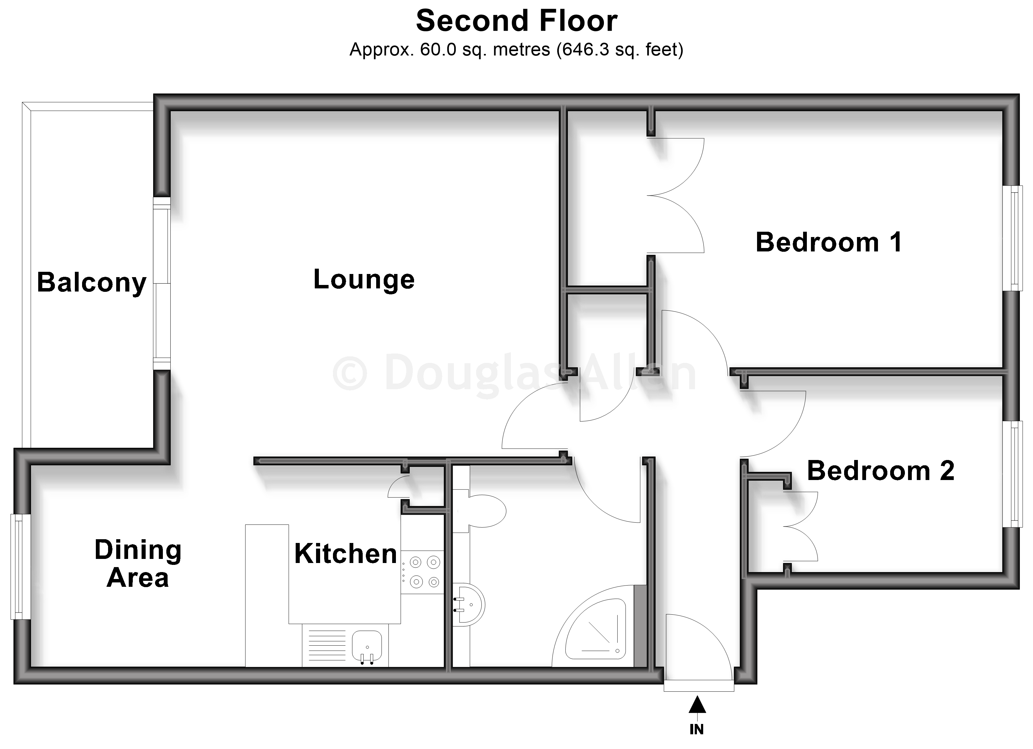 Darlington Court, Broomwood Gardens, Brentwood floorplan