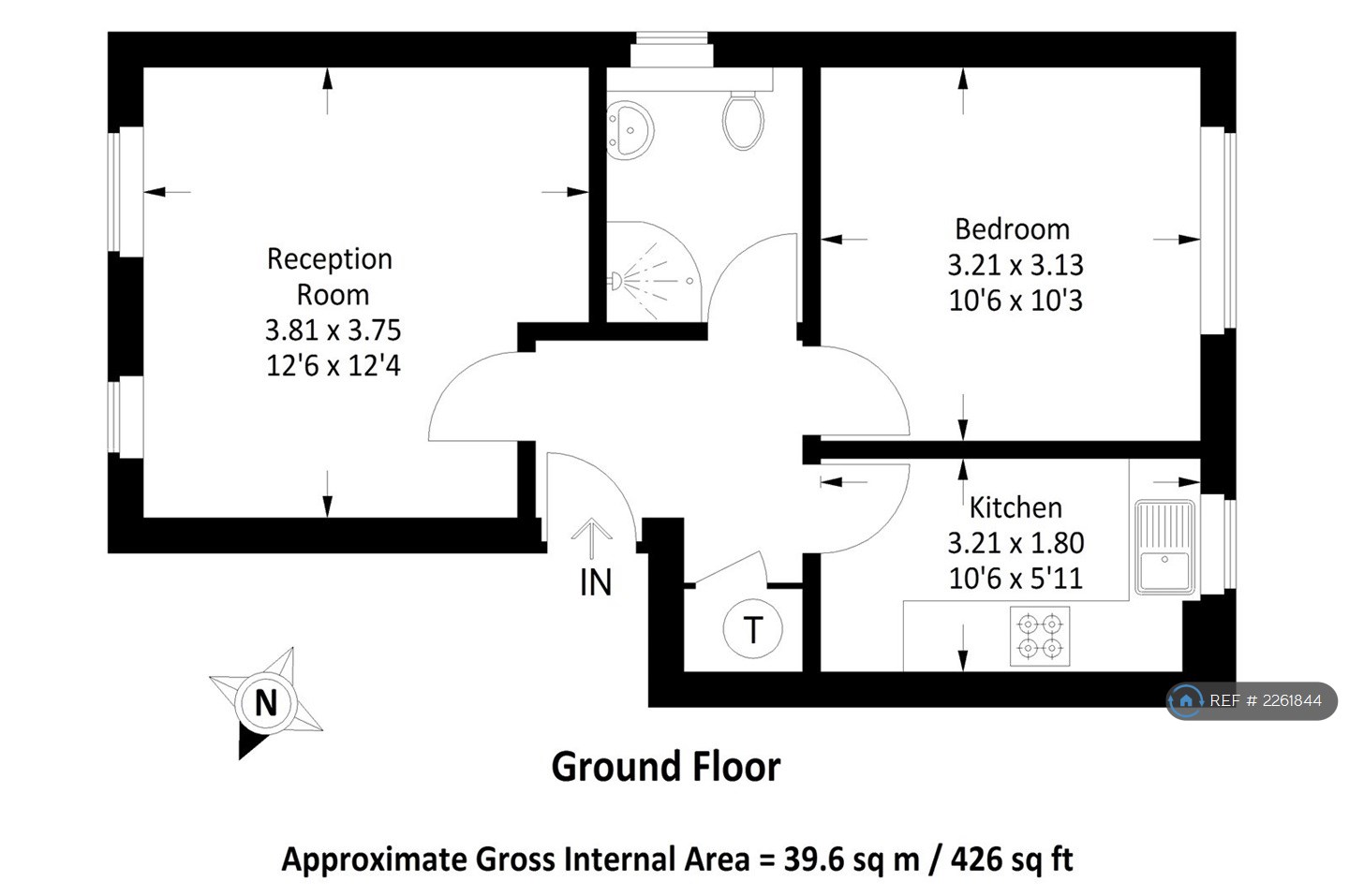 Redding House, London SE18, 1 bedroom flat to rent 68571927