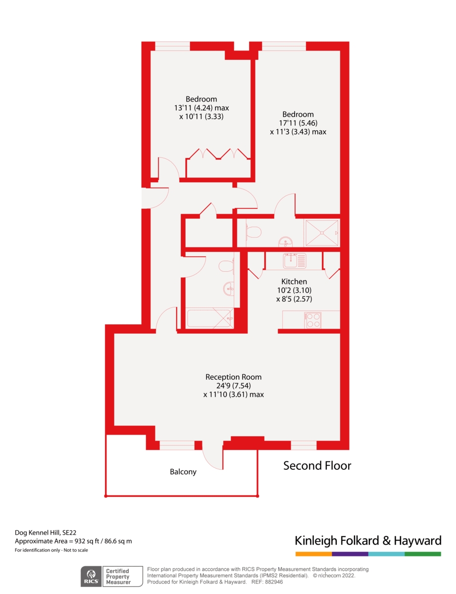 8,, Cavell Court, London floorplan