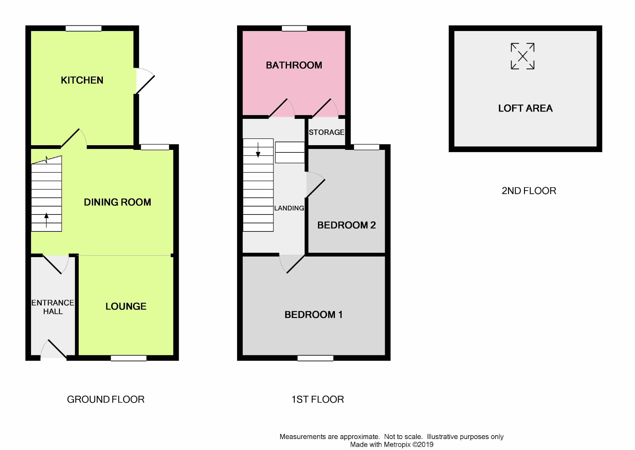 2 Bedrooms Terraced house for sale in Southfield Road, Broadwater, Worthing, West Sussex BN14