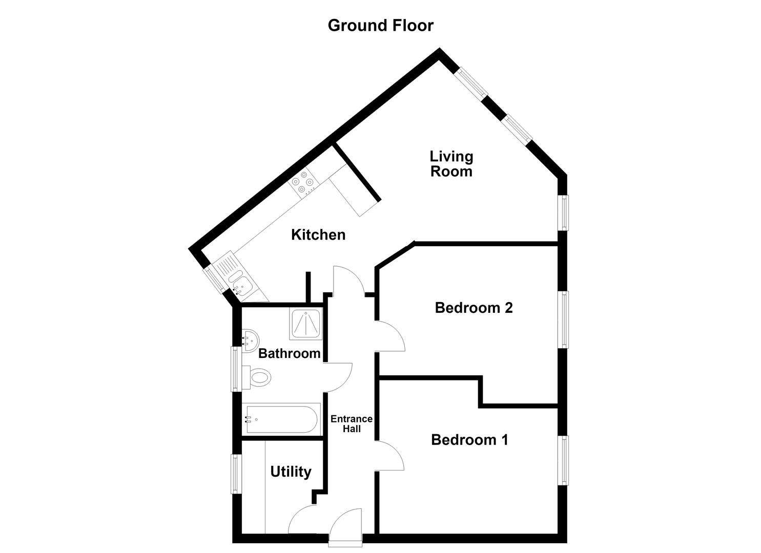 24, The Point, Wakefield floorplan
