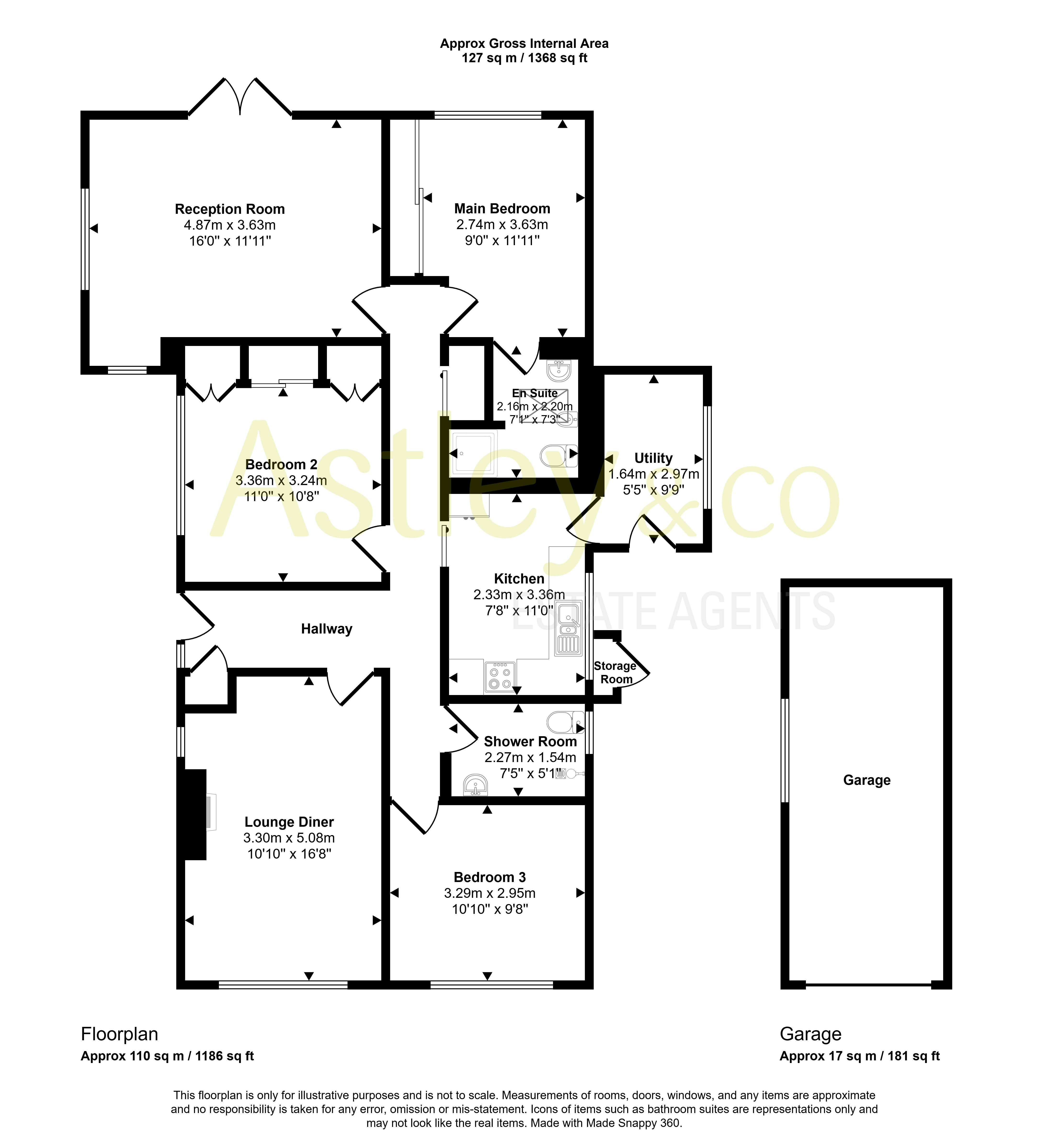 41, Peregrine Road, Norwich floorplan