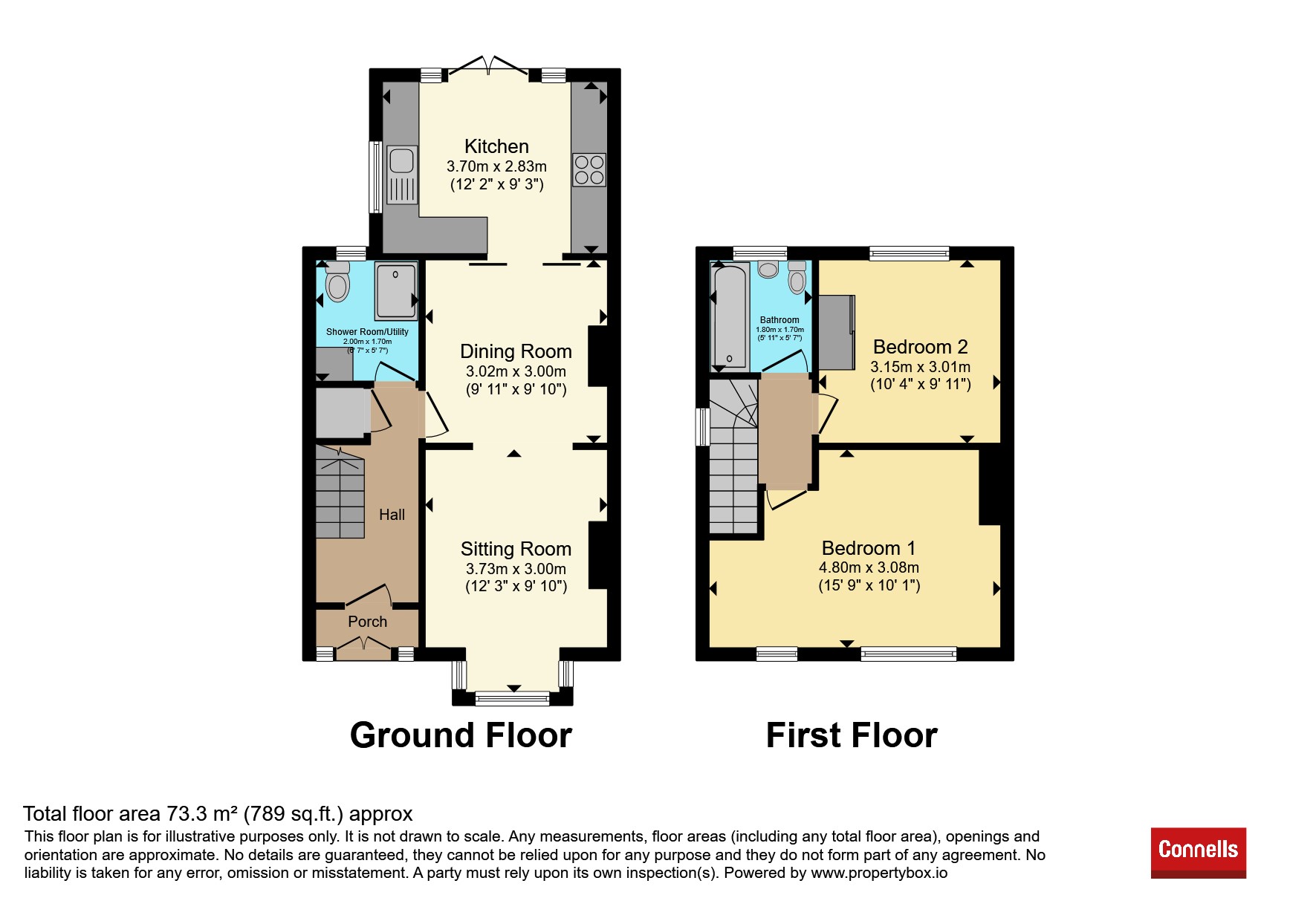 16, Elgin Drive, Swindon floorplan
