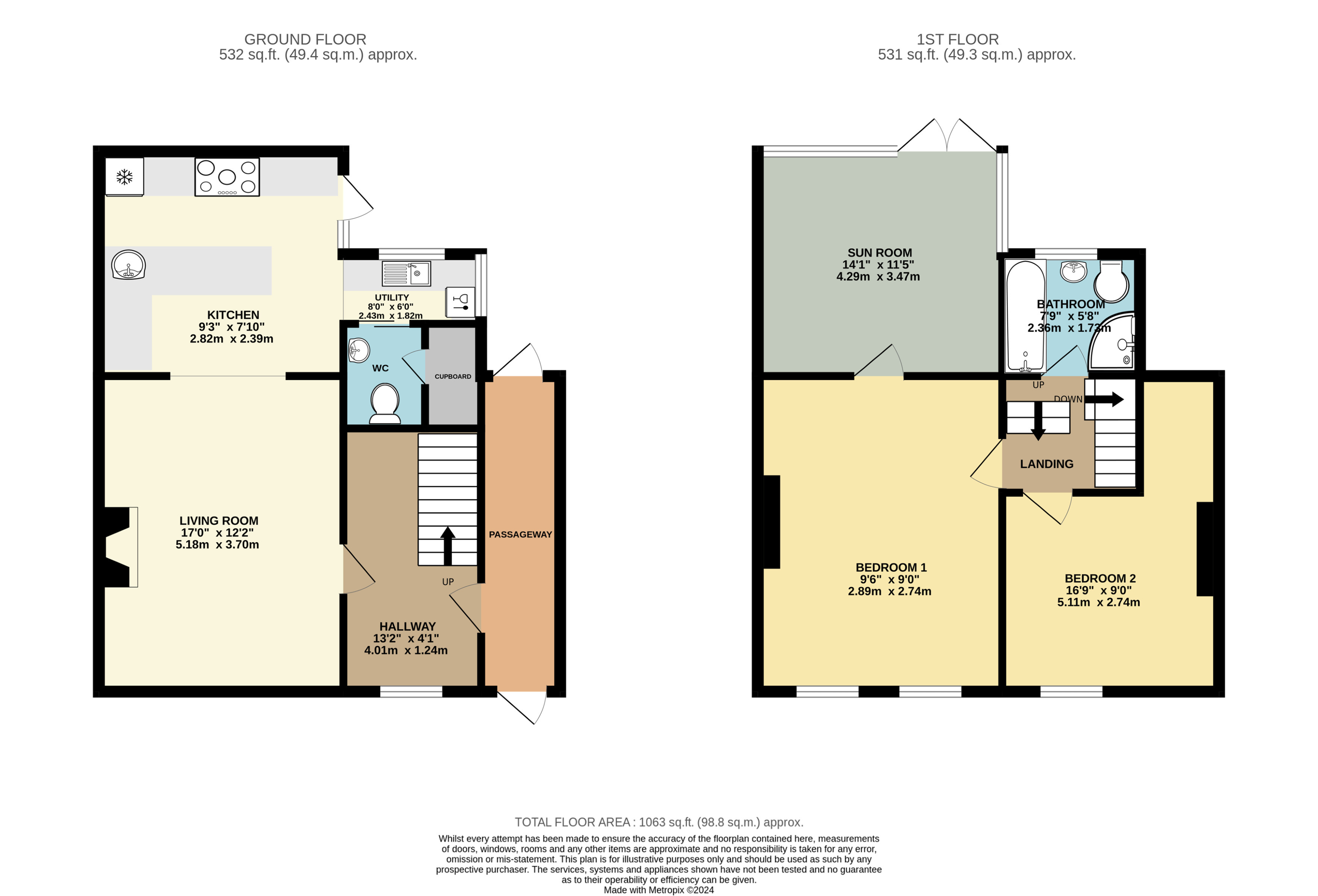 8 1/2 Little Street, Little Street, Alderney  floorplan