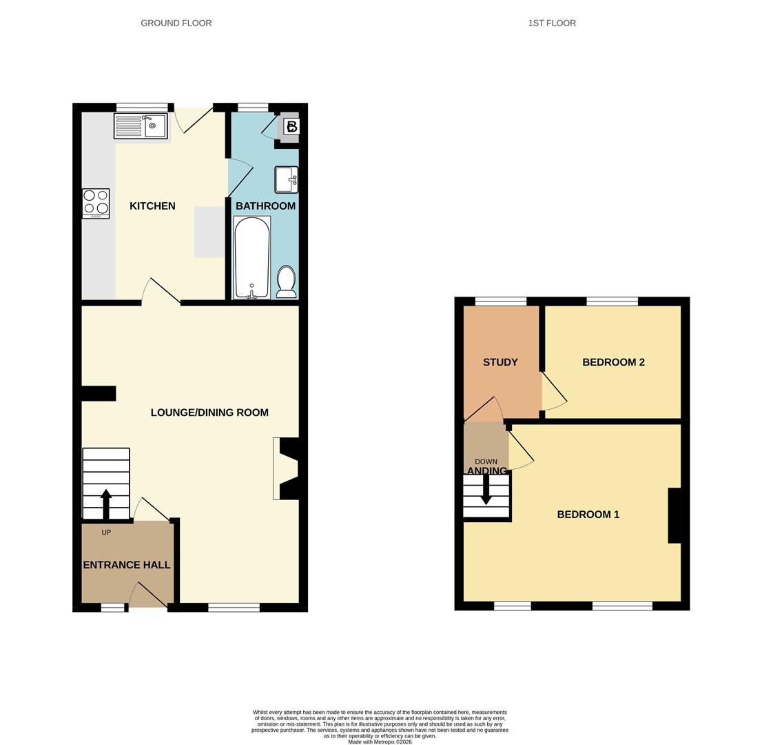 93, Cardigan Road, Hull floorplan