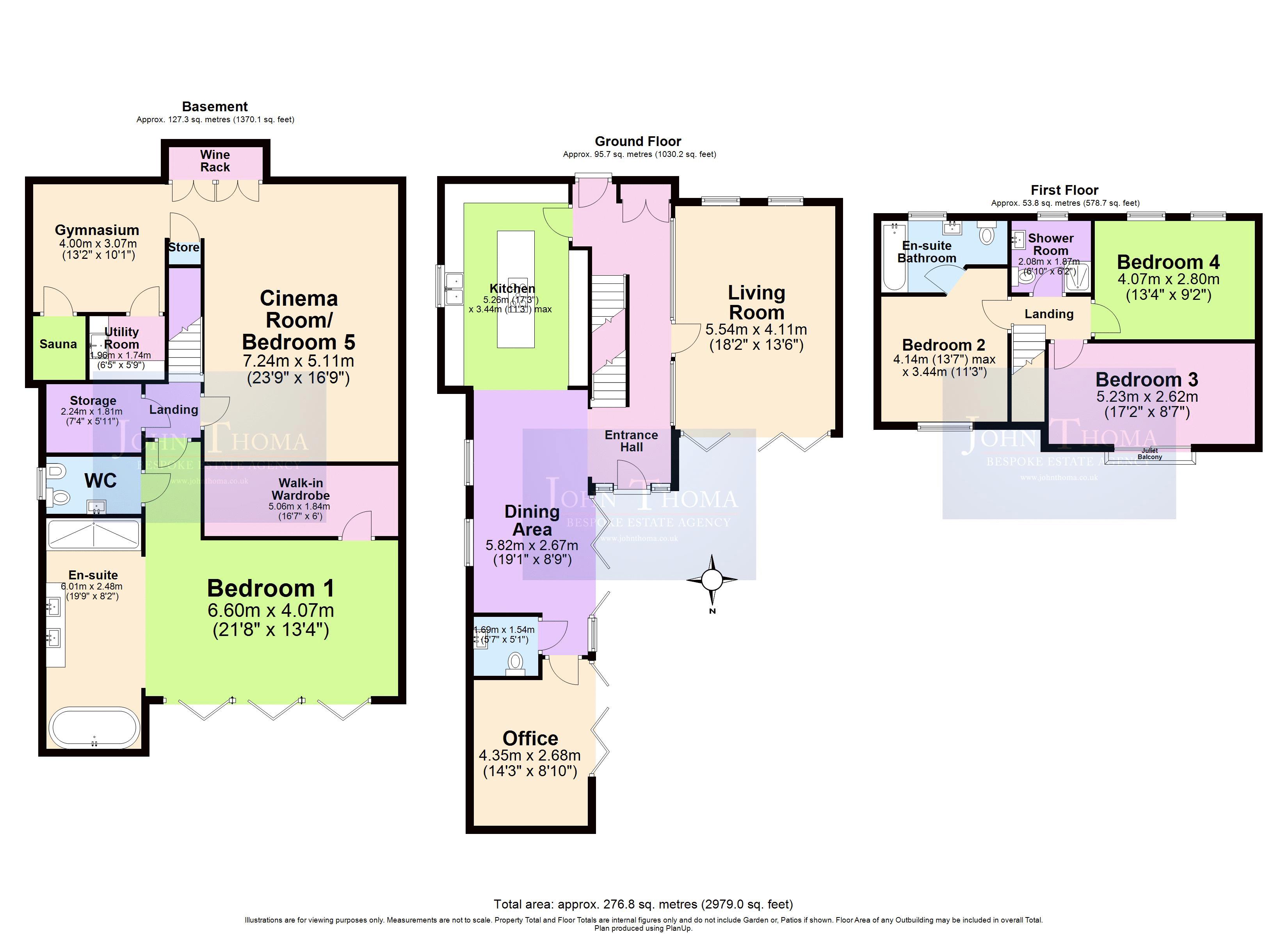 57, Retreat Way, Chigwell floorplan