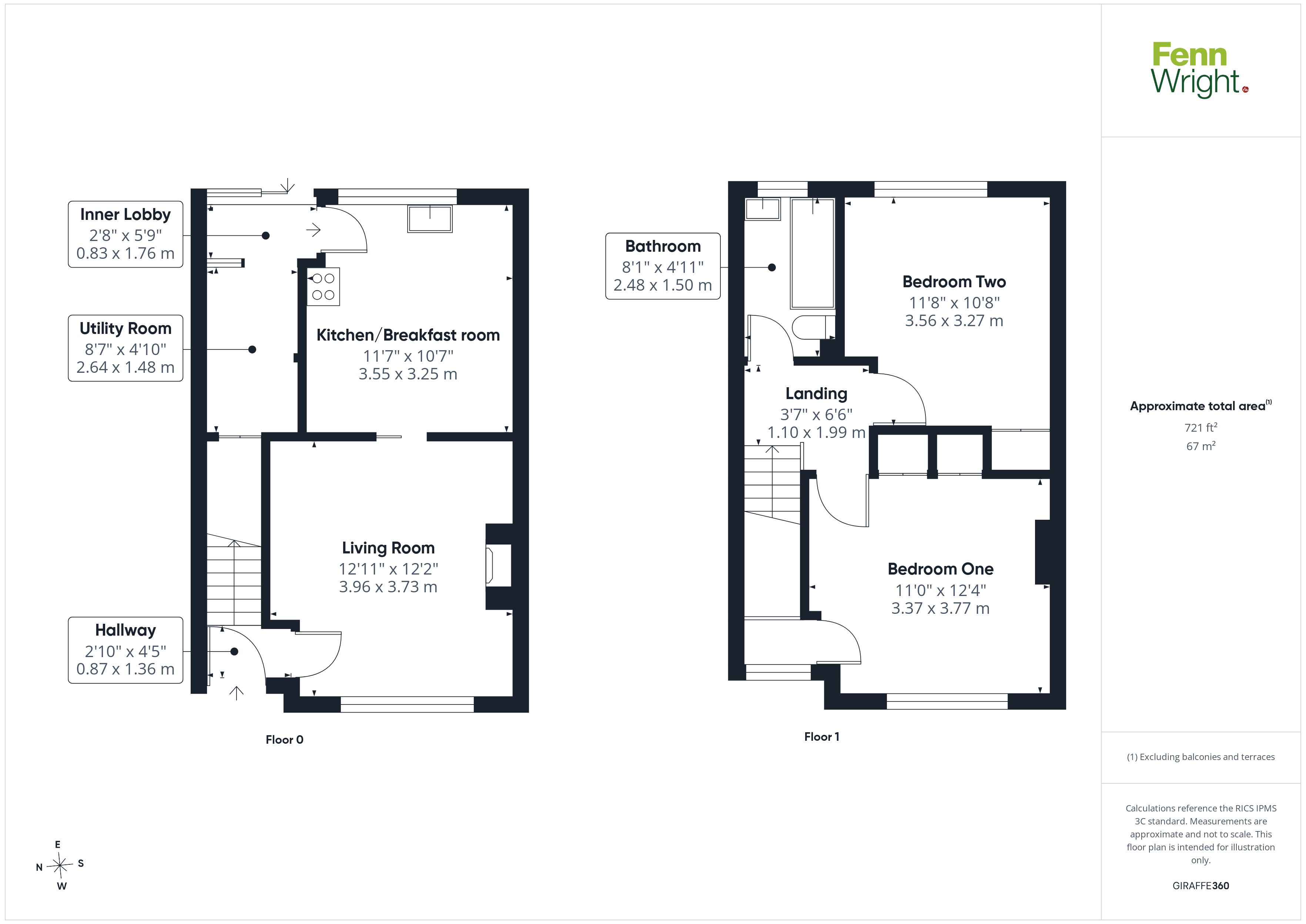 63, Glebe Road, Colchester floorplan