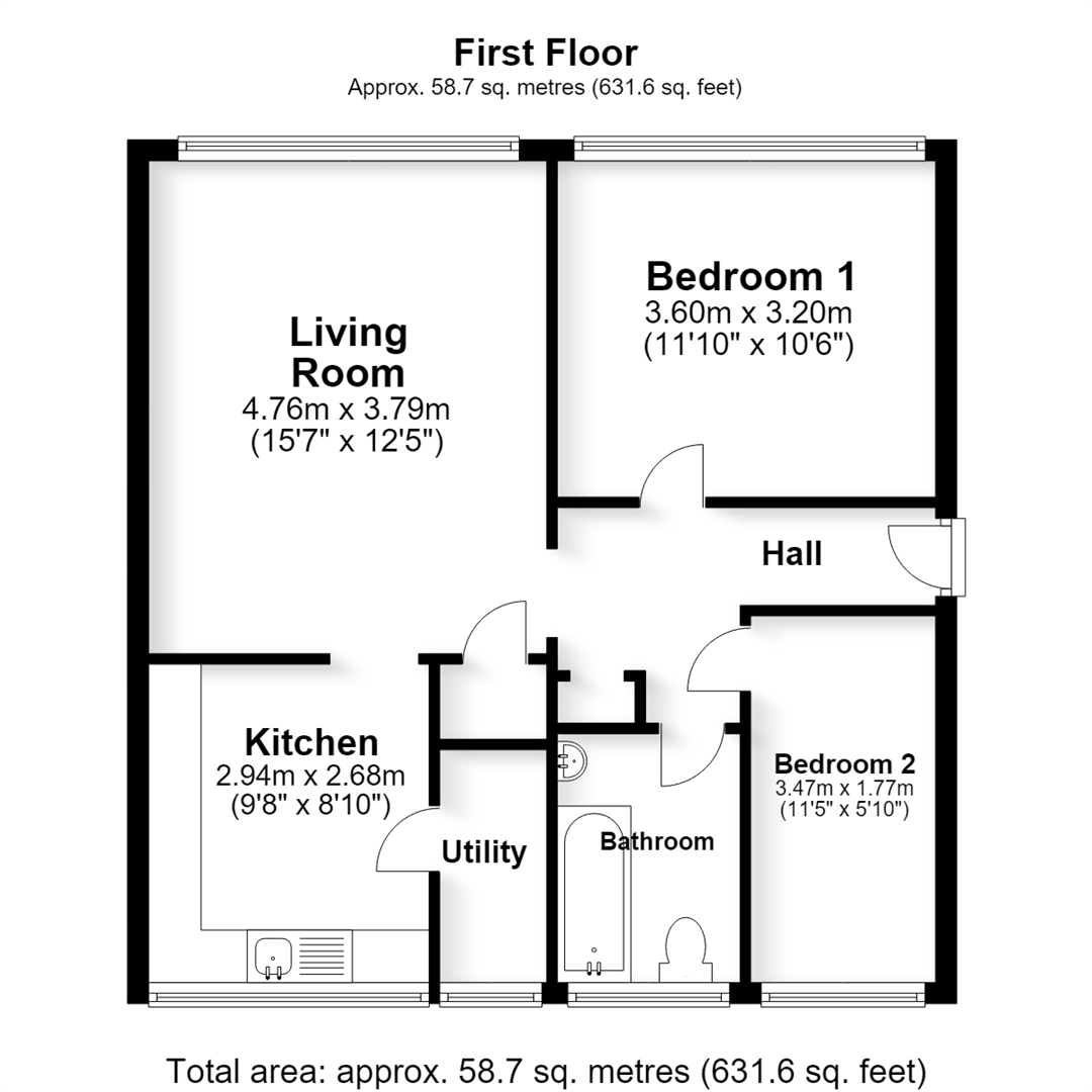 29, Bellwether, Milton Keynes floorplan