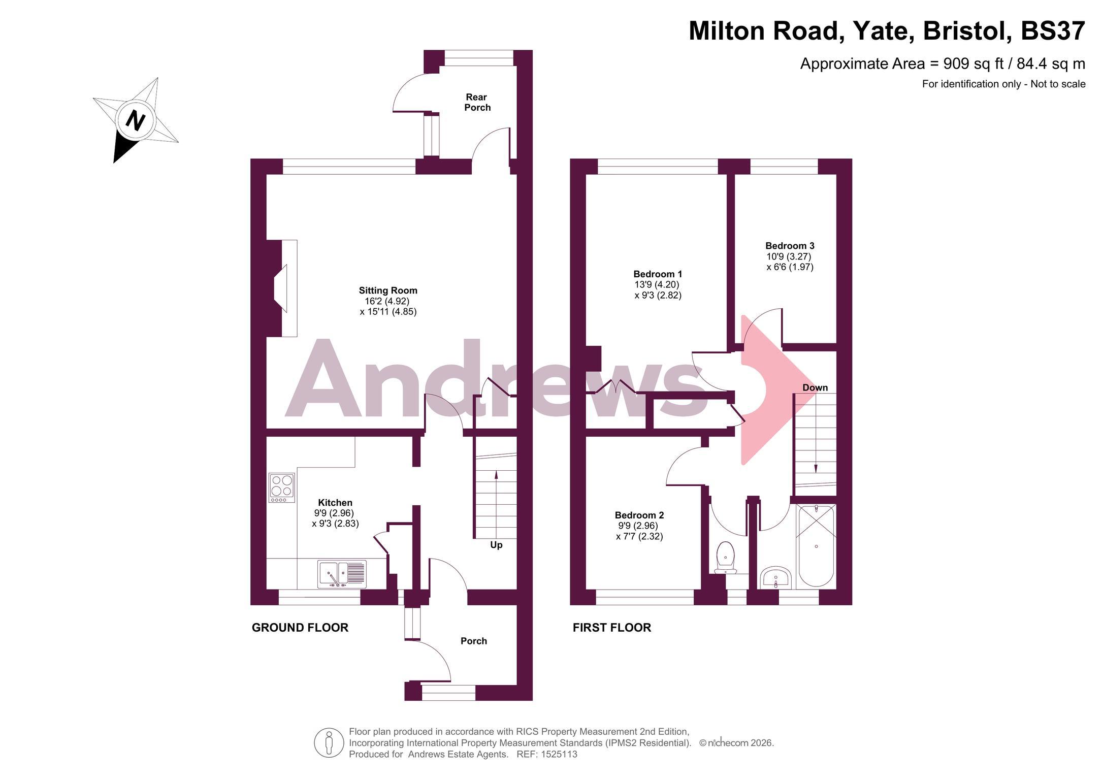 Milton Road, Bristol floorplan